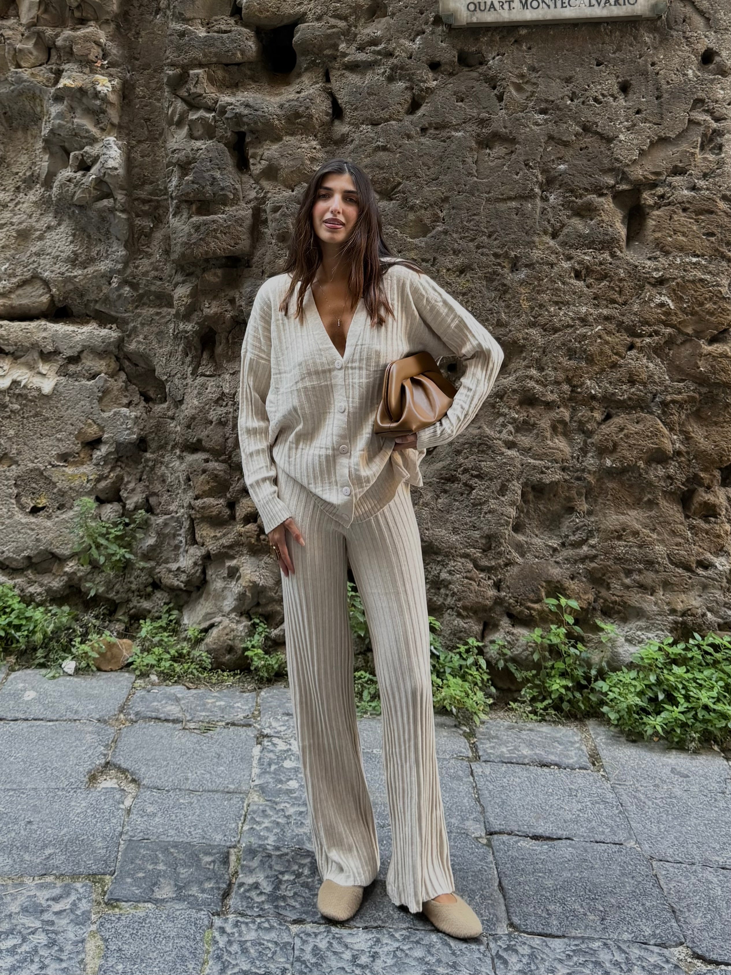 Coordinato comfy panna