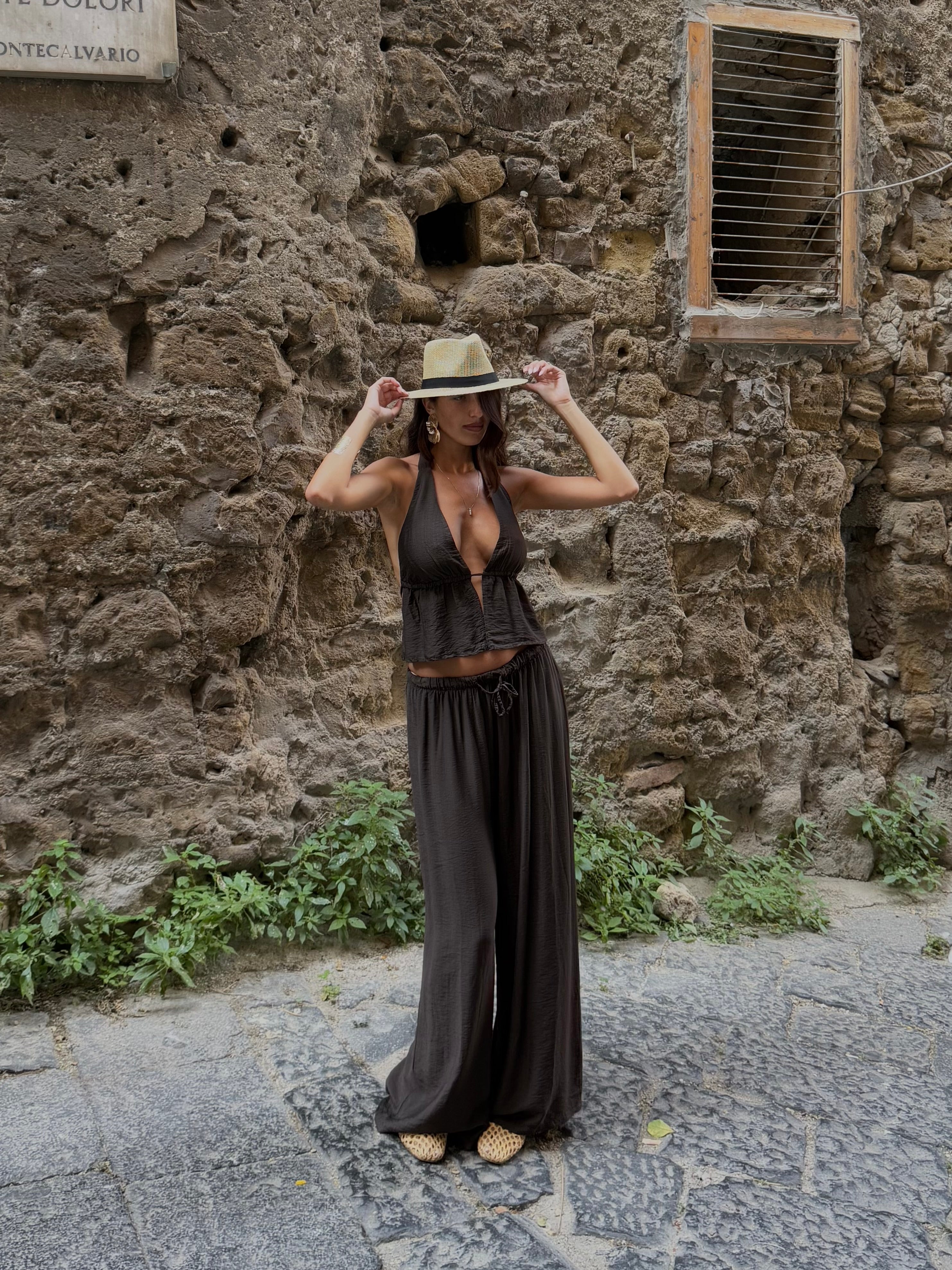 Coordinato Augusto marrone - LadyB Shop Online