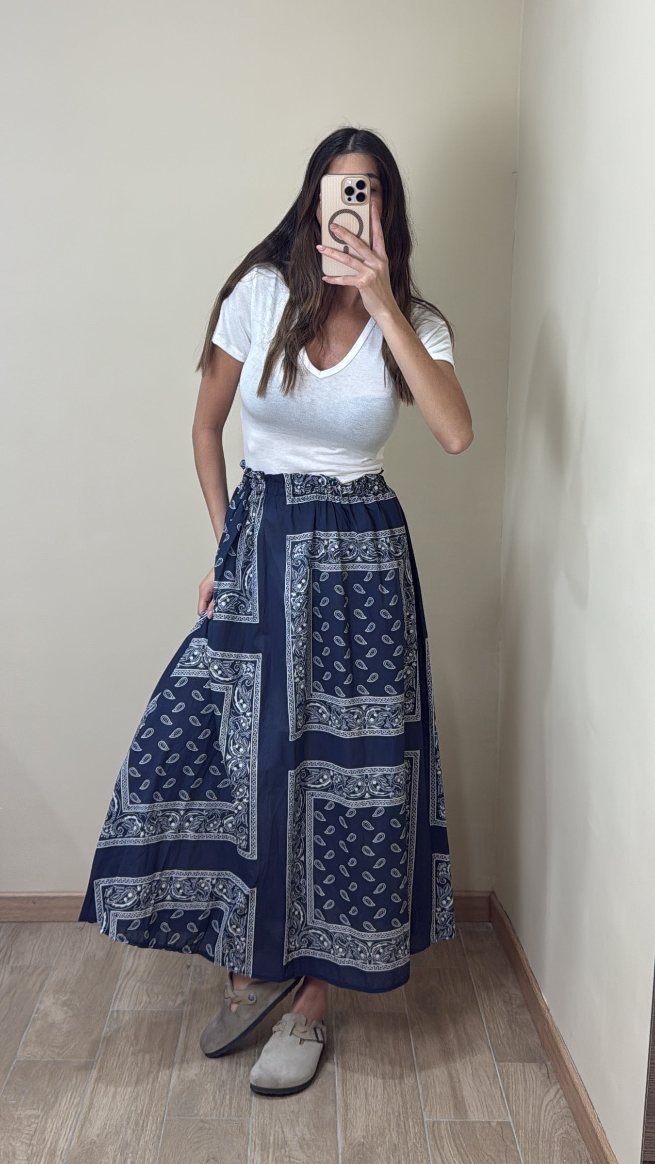 Gonna bandana blu - LadyB Shop Online