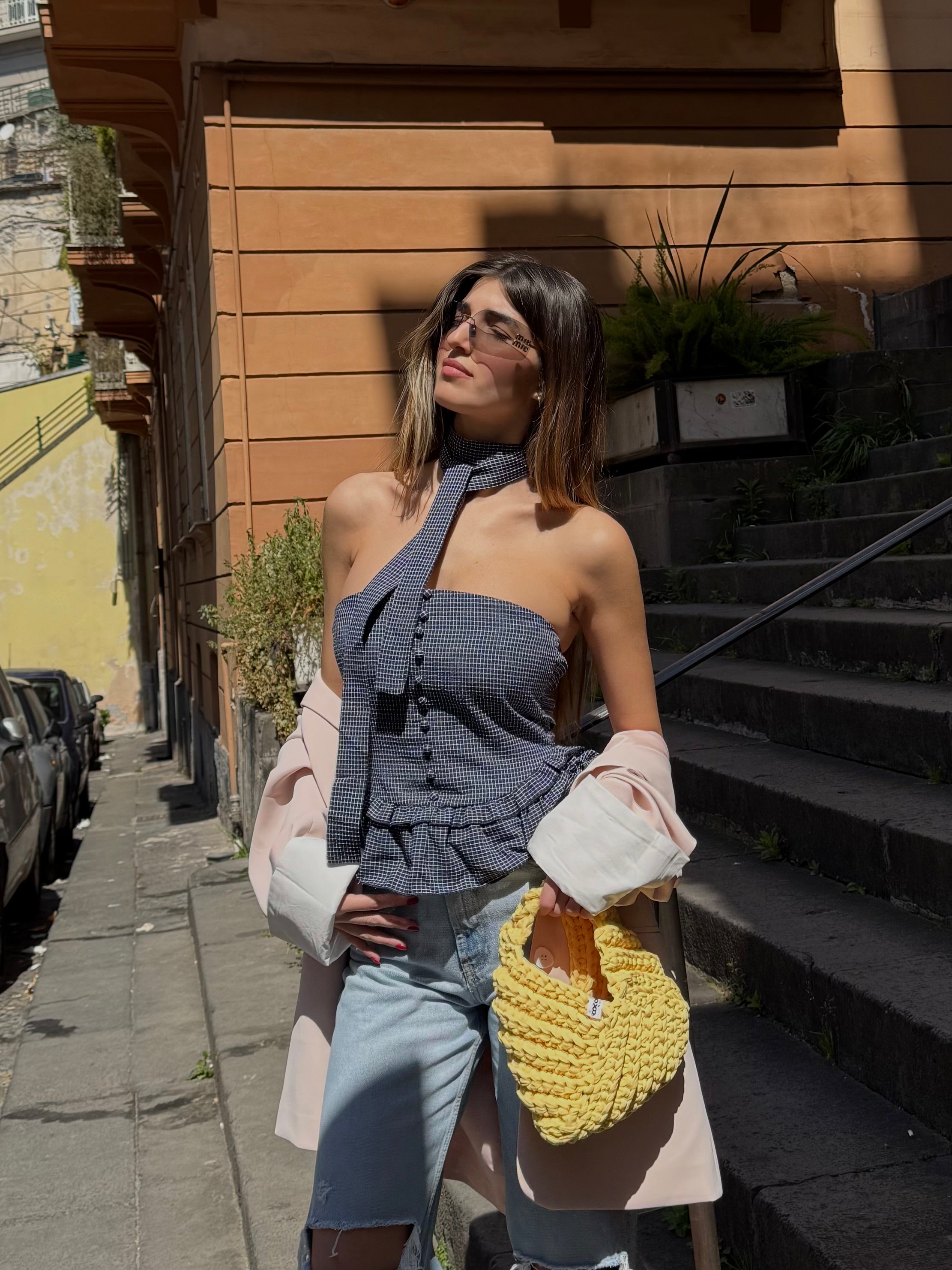 Top Franci blu - LadyB Shop Online