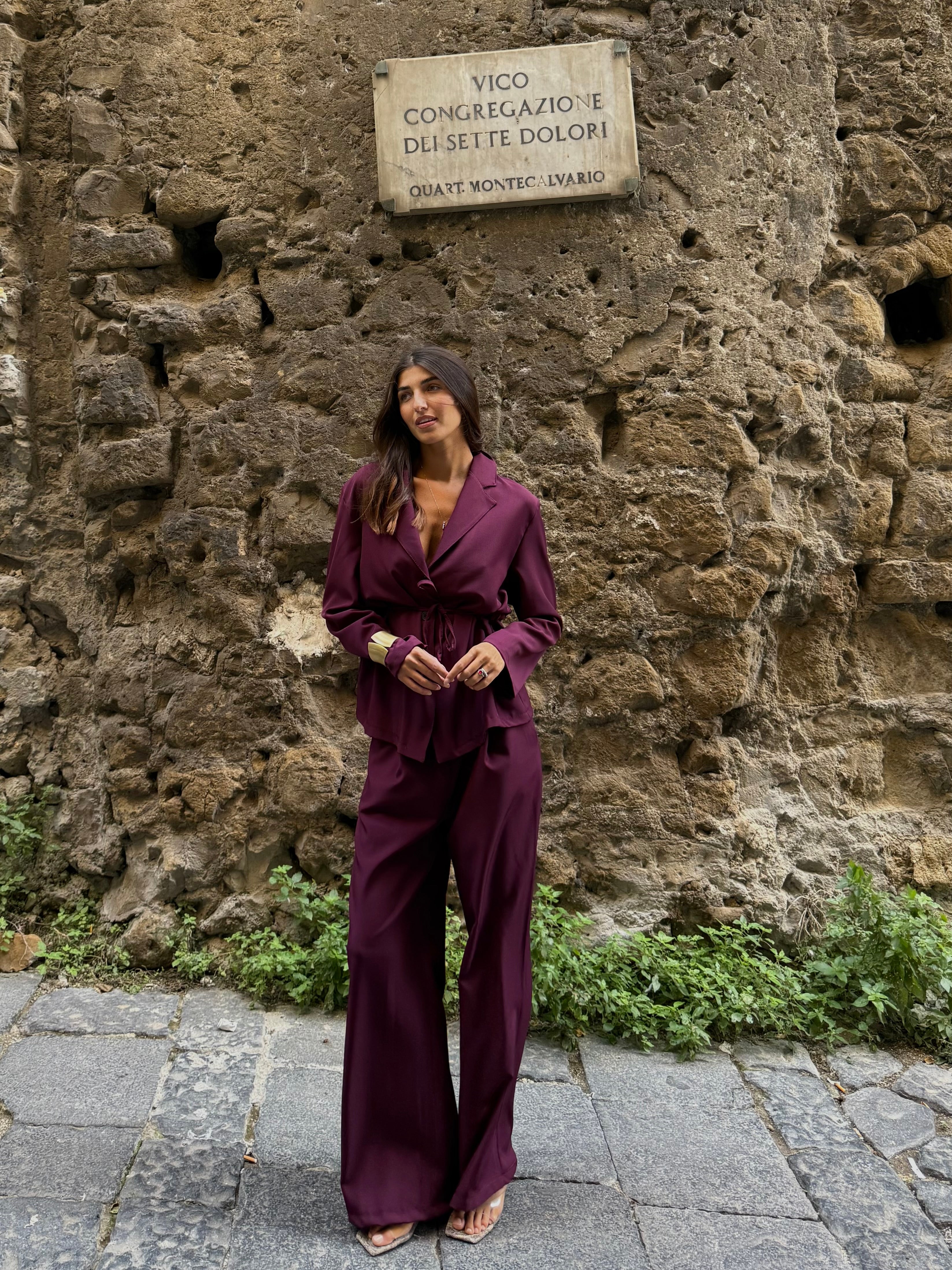 Coordinato Voga bordeaux - LadyB Shop Online