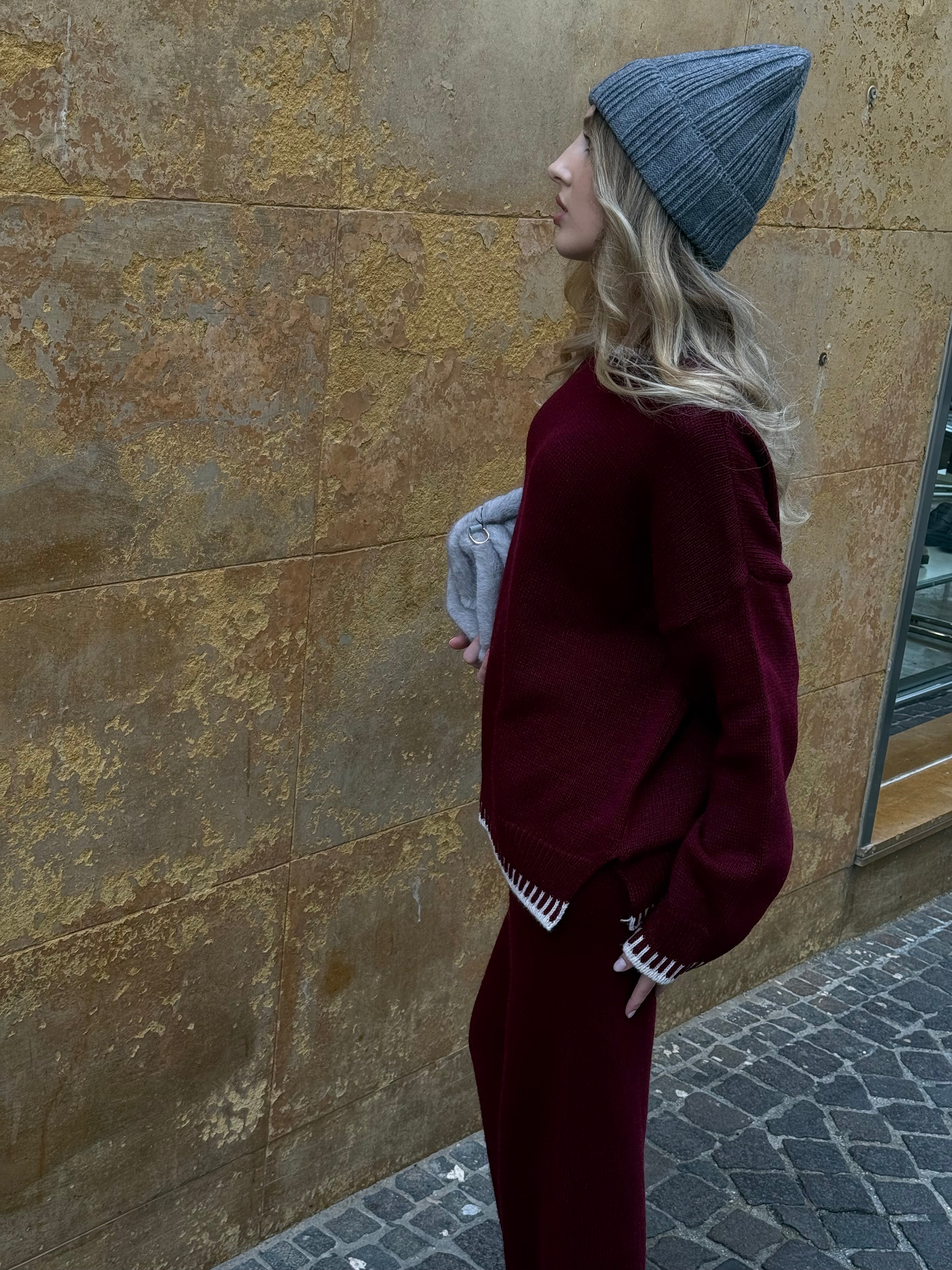 Coordinato Alaska 2.0 Bordeaux