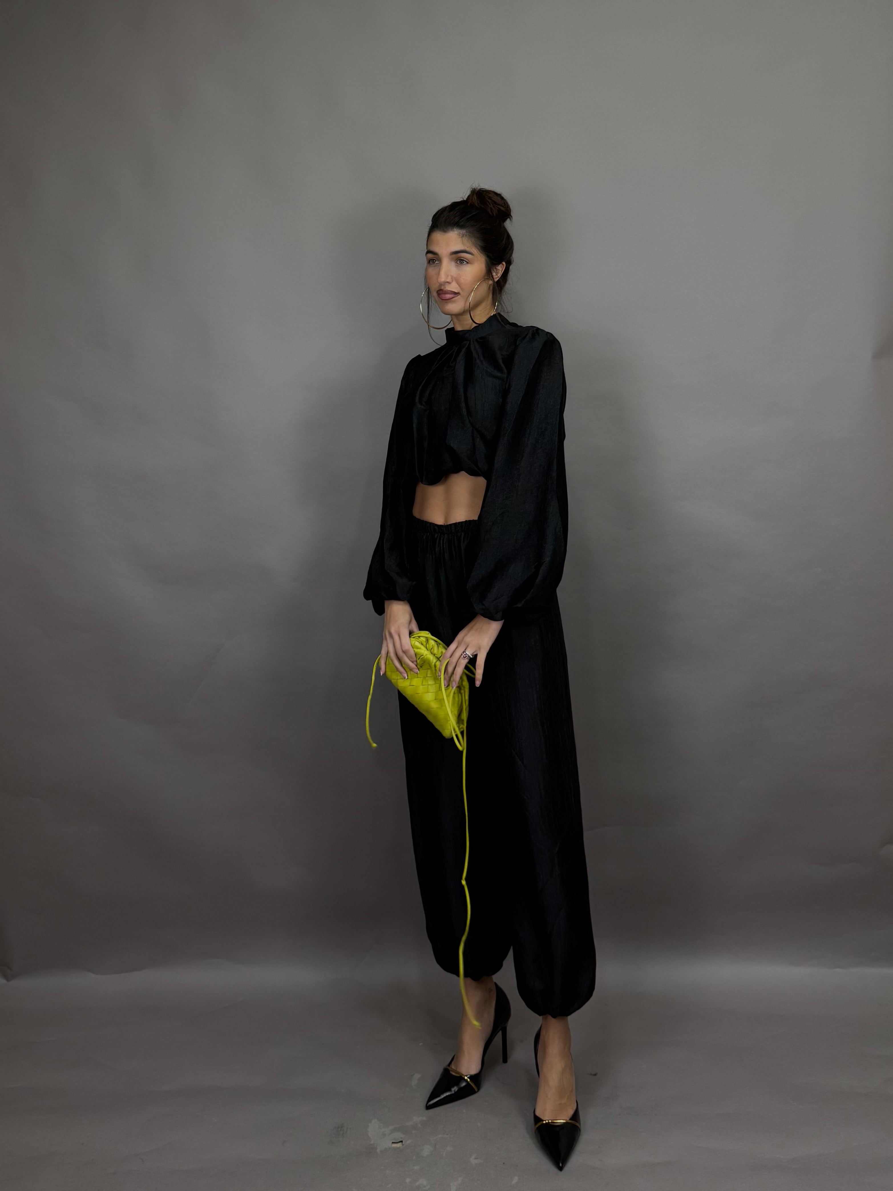 Coordinato Jasmine nero