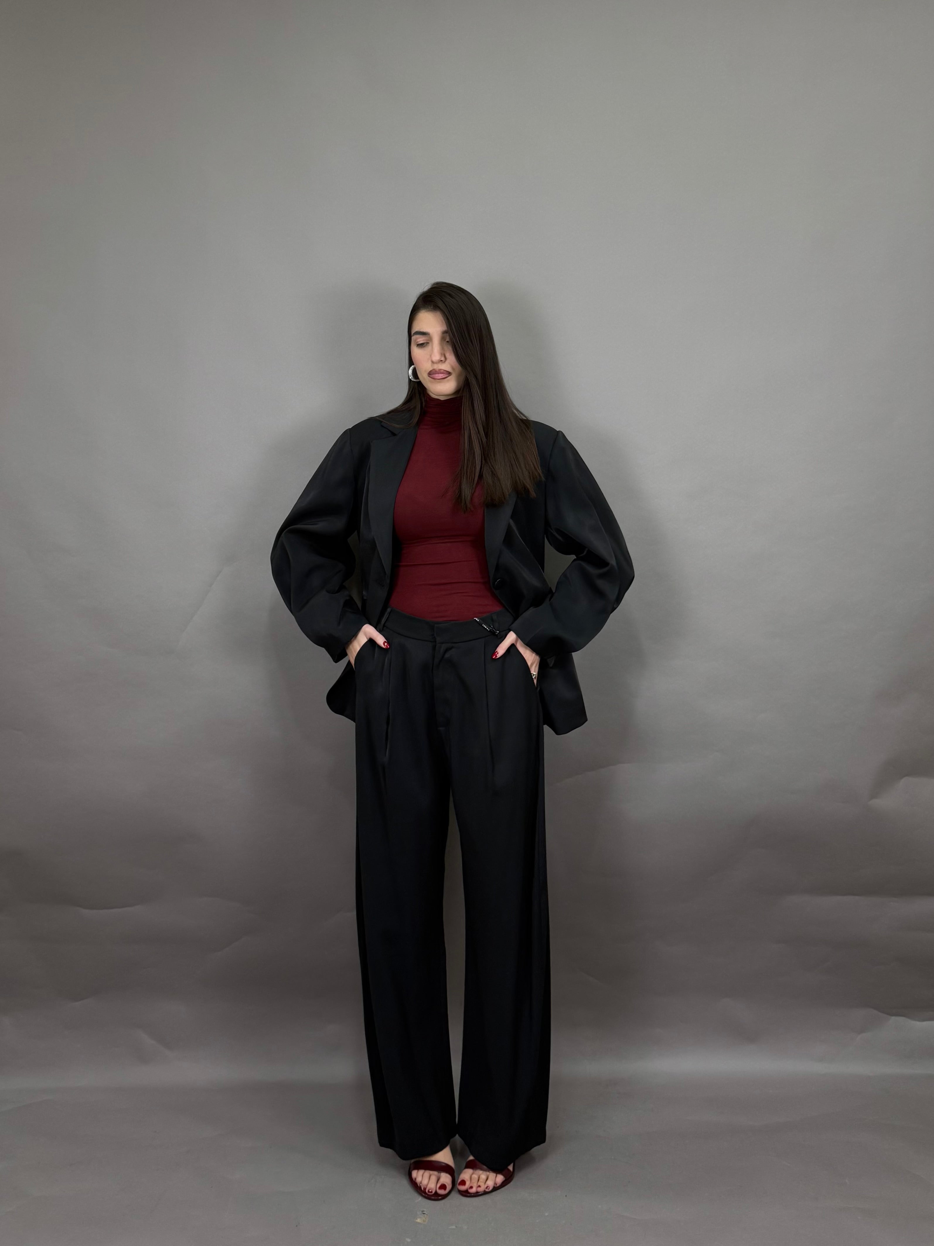 Pantalone nero lumina