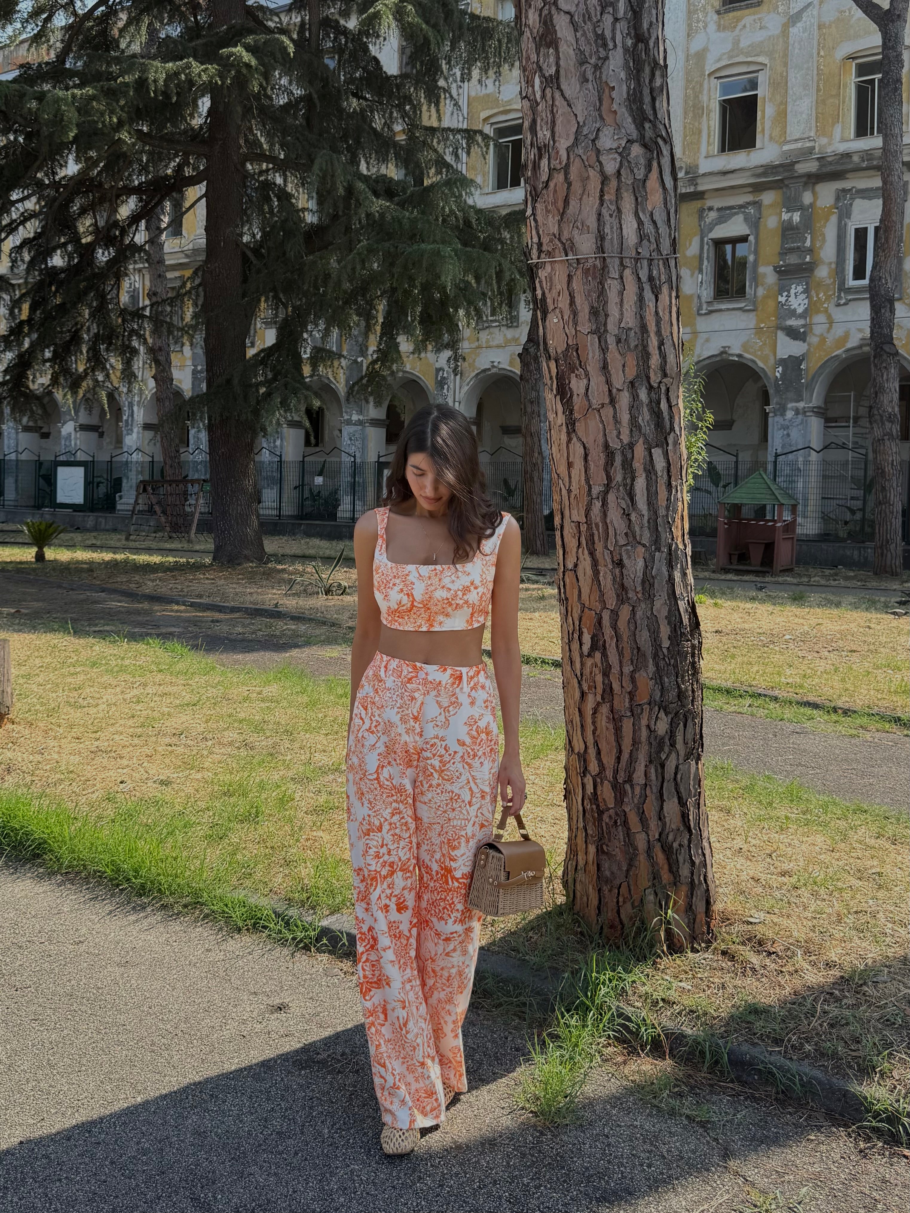 Coordinato Dior arancio - LadyB Shop Online