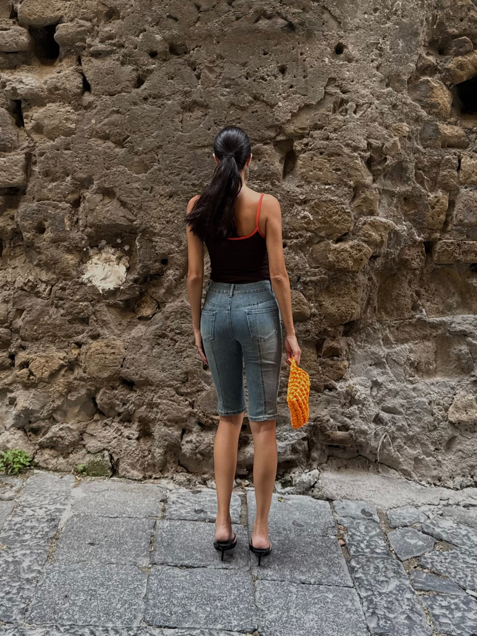 Bermuda in jeans