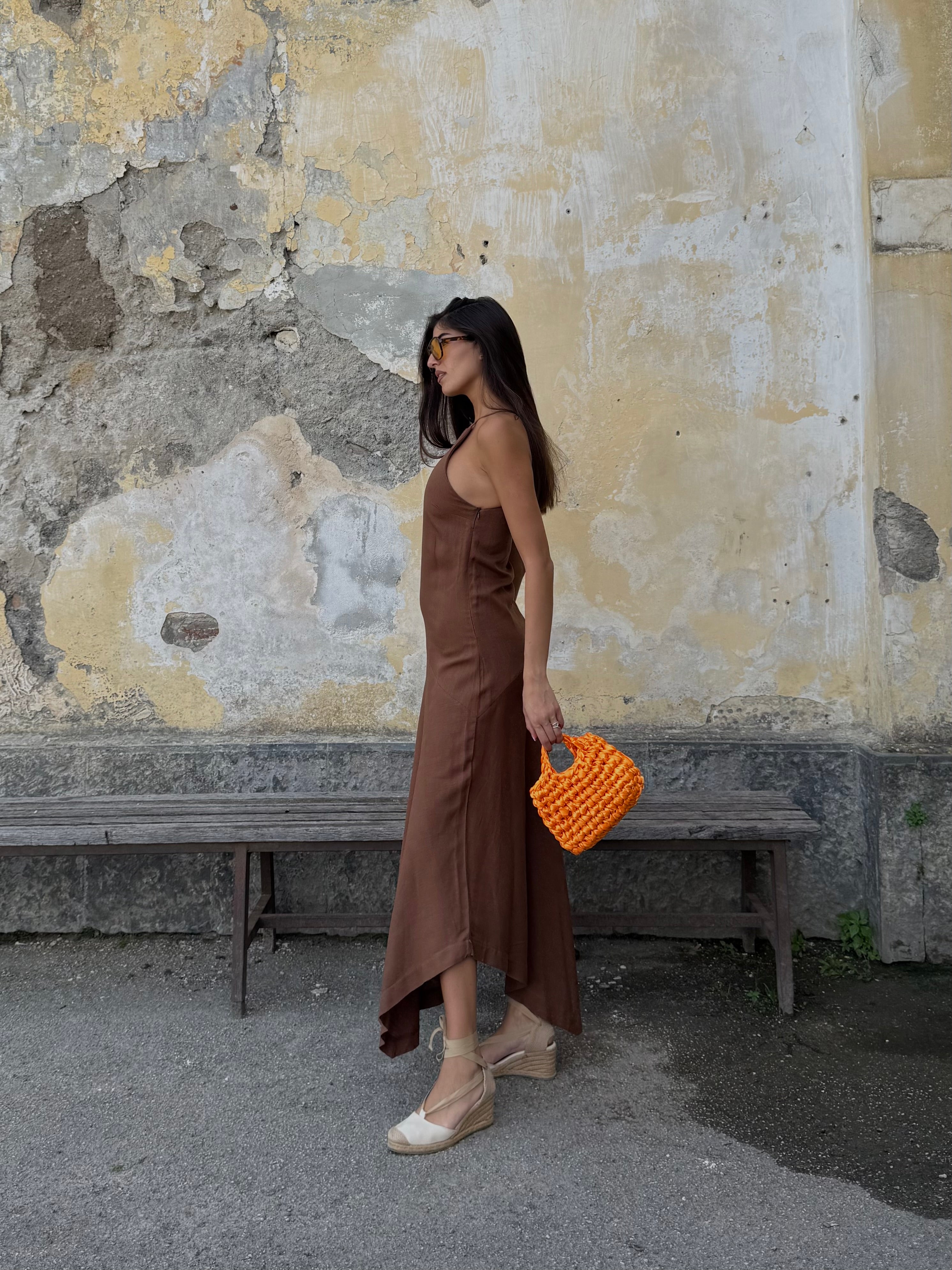 Dress in Lino By Lumina