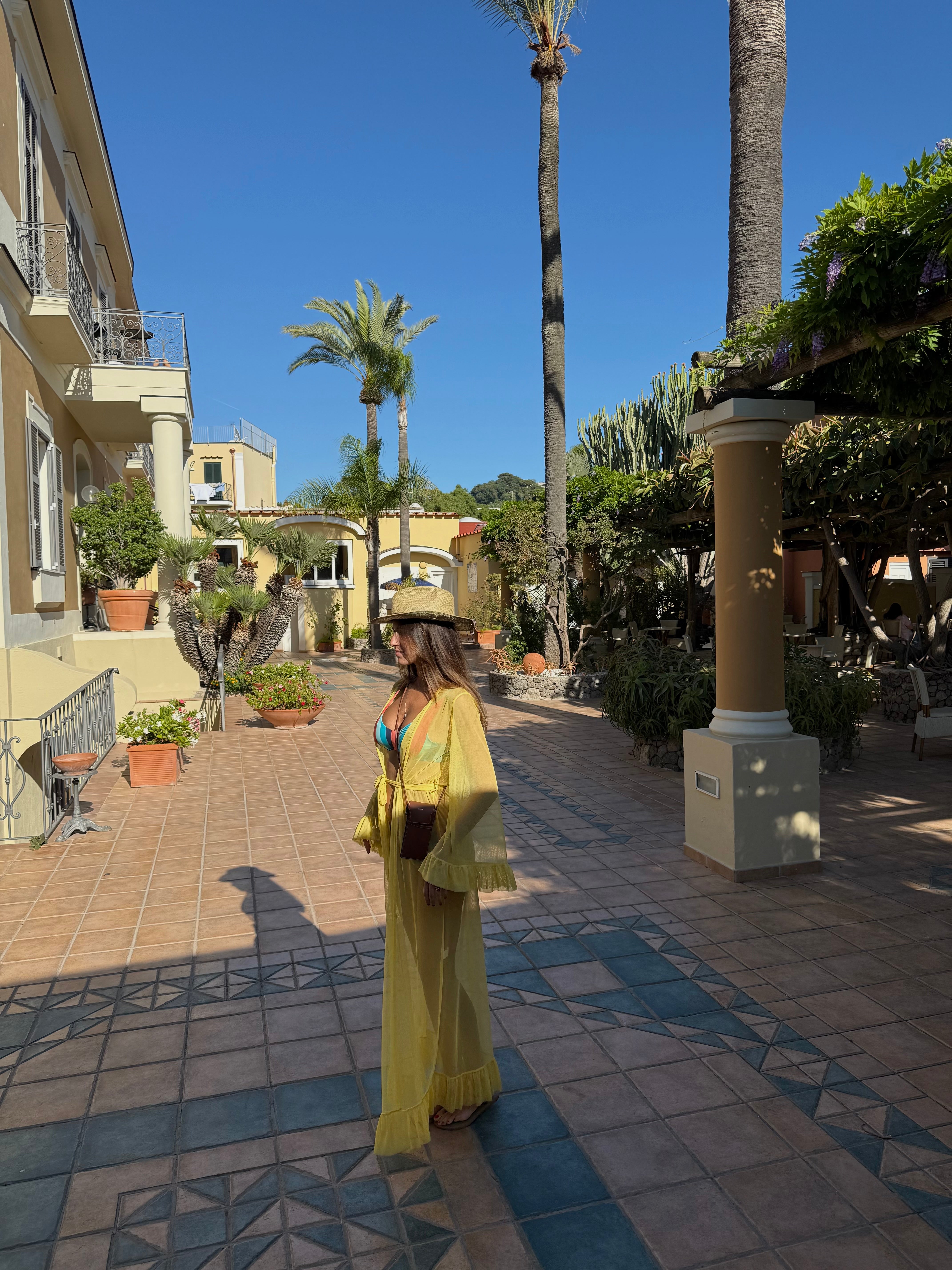 Kimono mare giallo - LadyB Shop Online