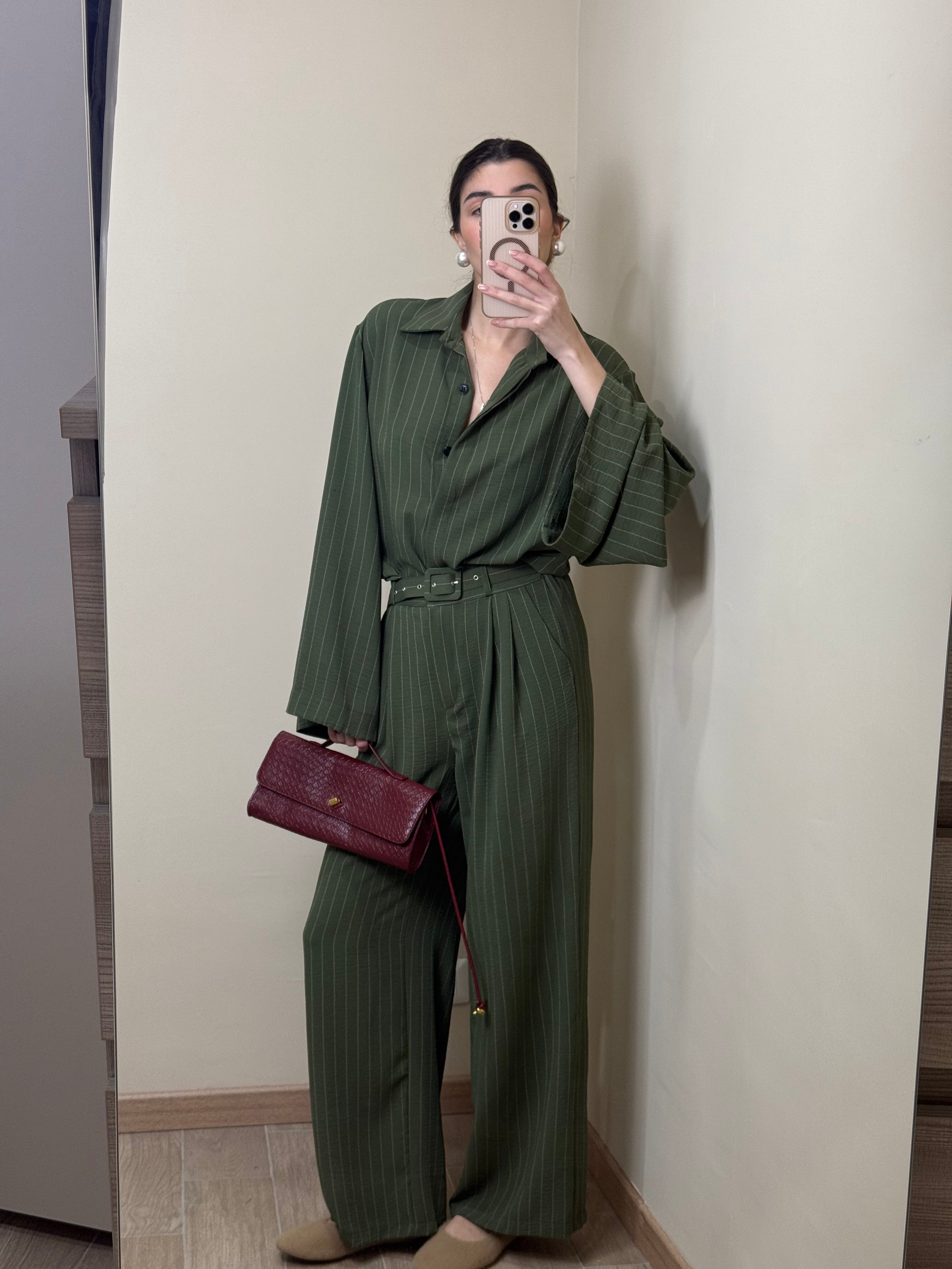 Coordinato Comfy e Chic verde - LadyB Shop Online