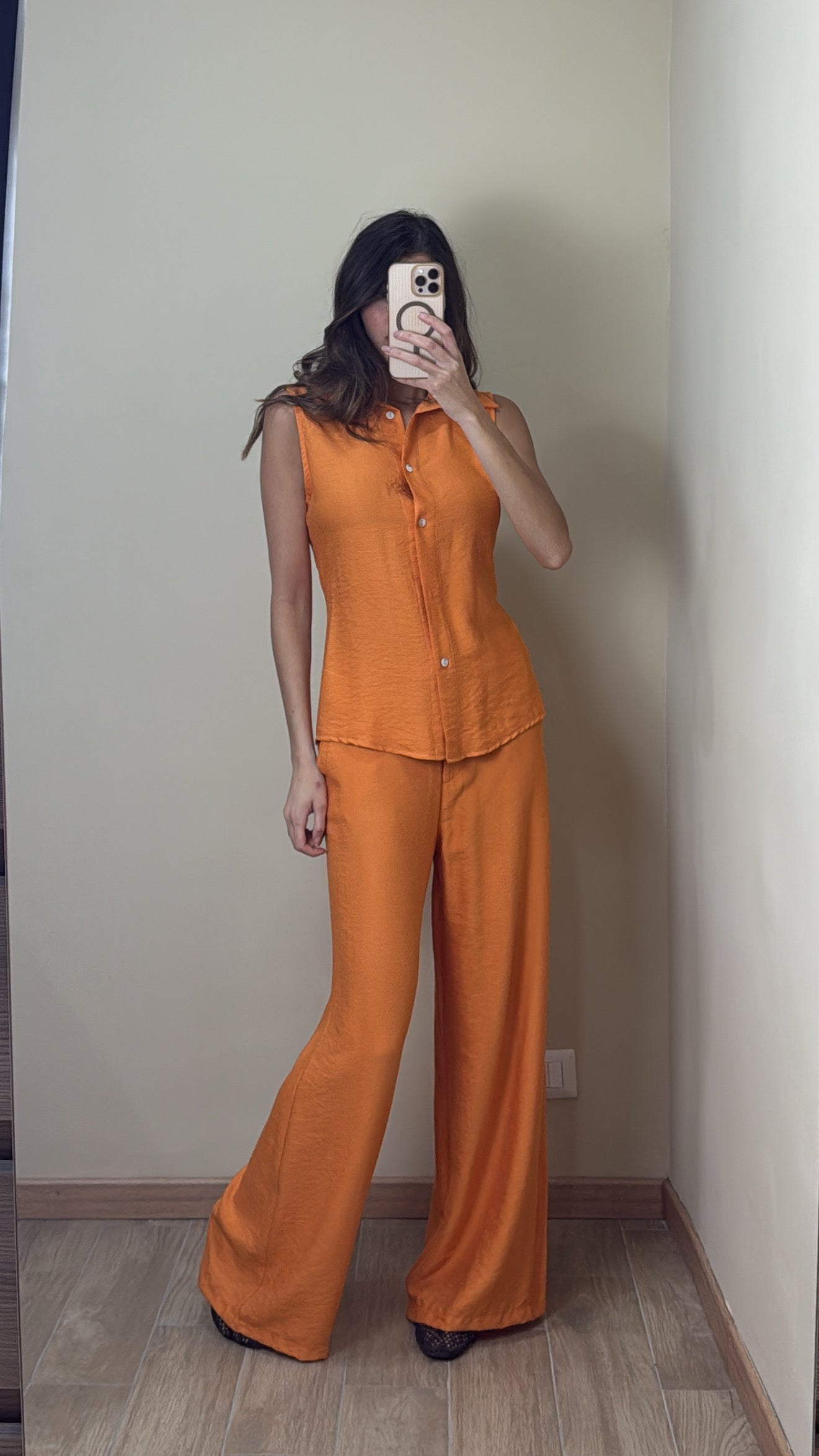 Coordinato Miller arancione - LadyB Shop Online