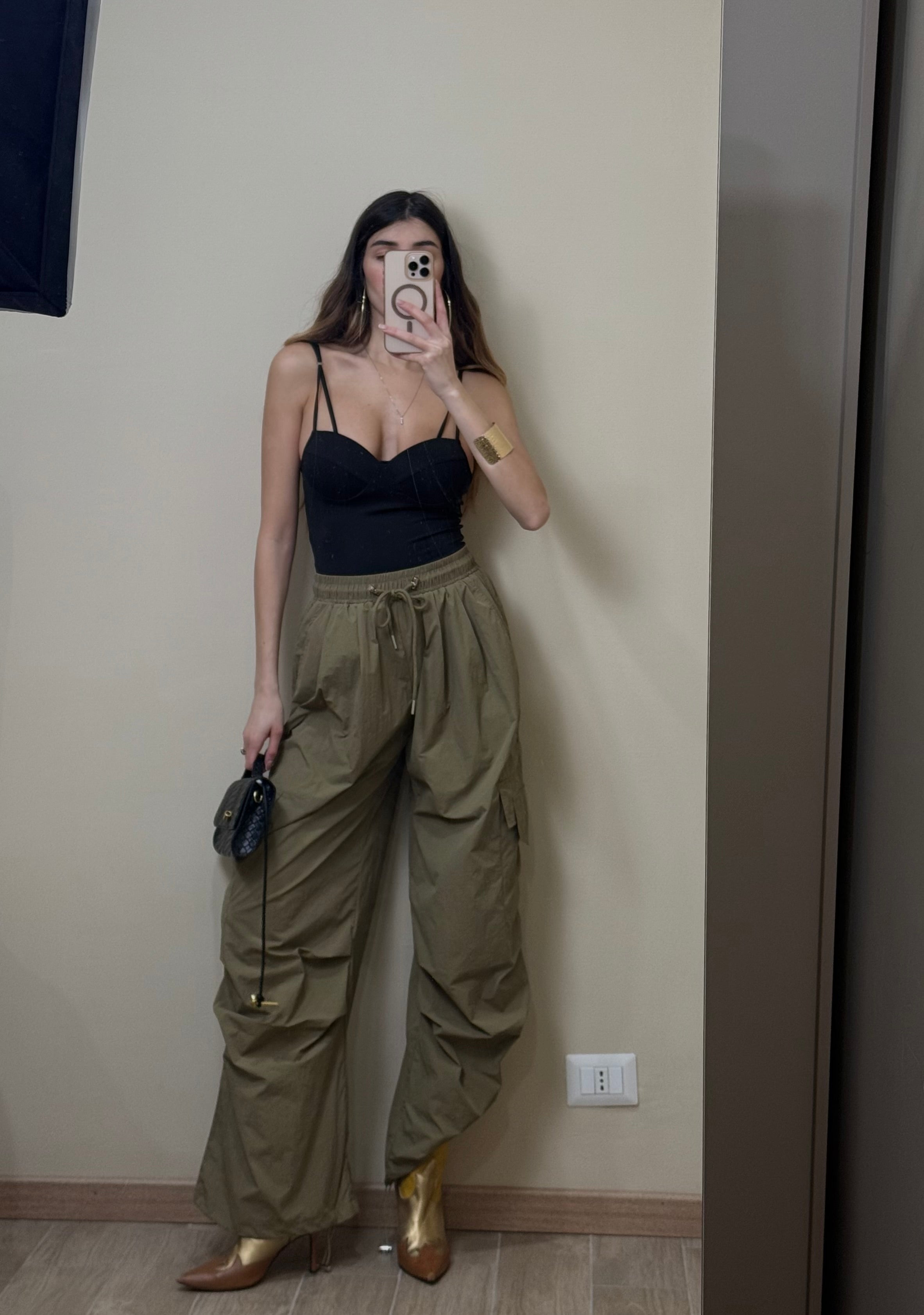 Cargo Melissa camel - LadyB Shop Online