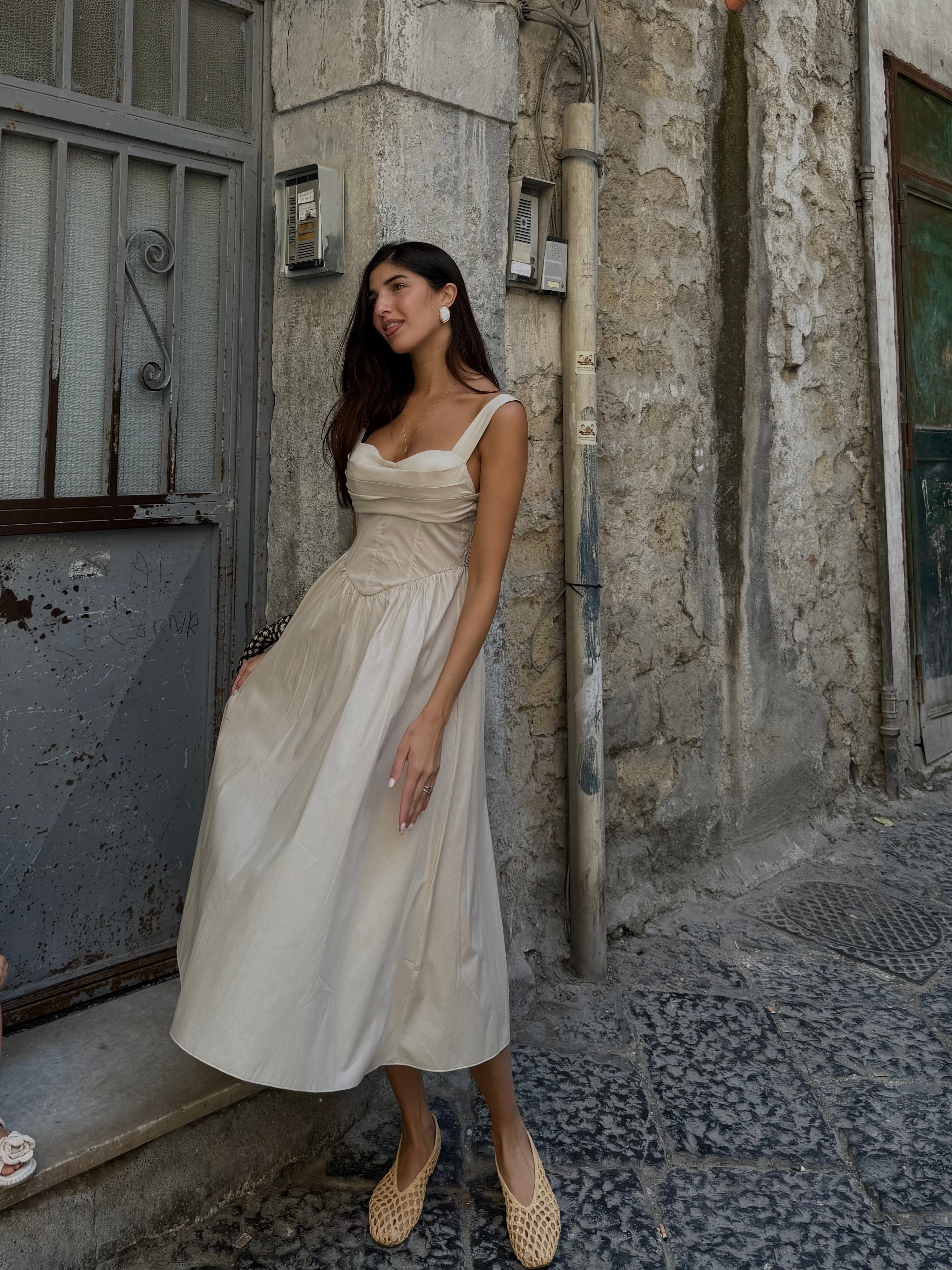 Dress Marylin beige - LadyB Shop Online