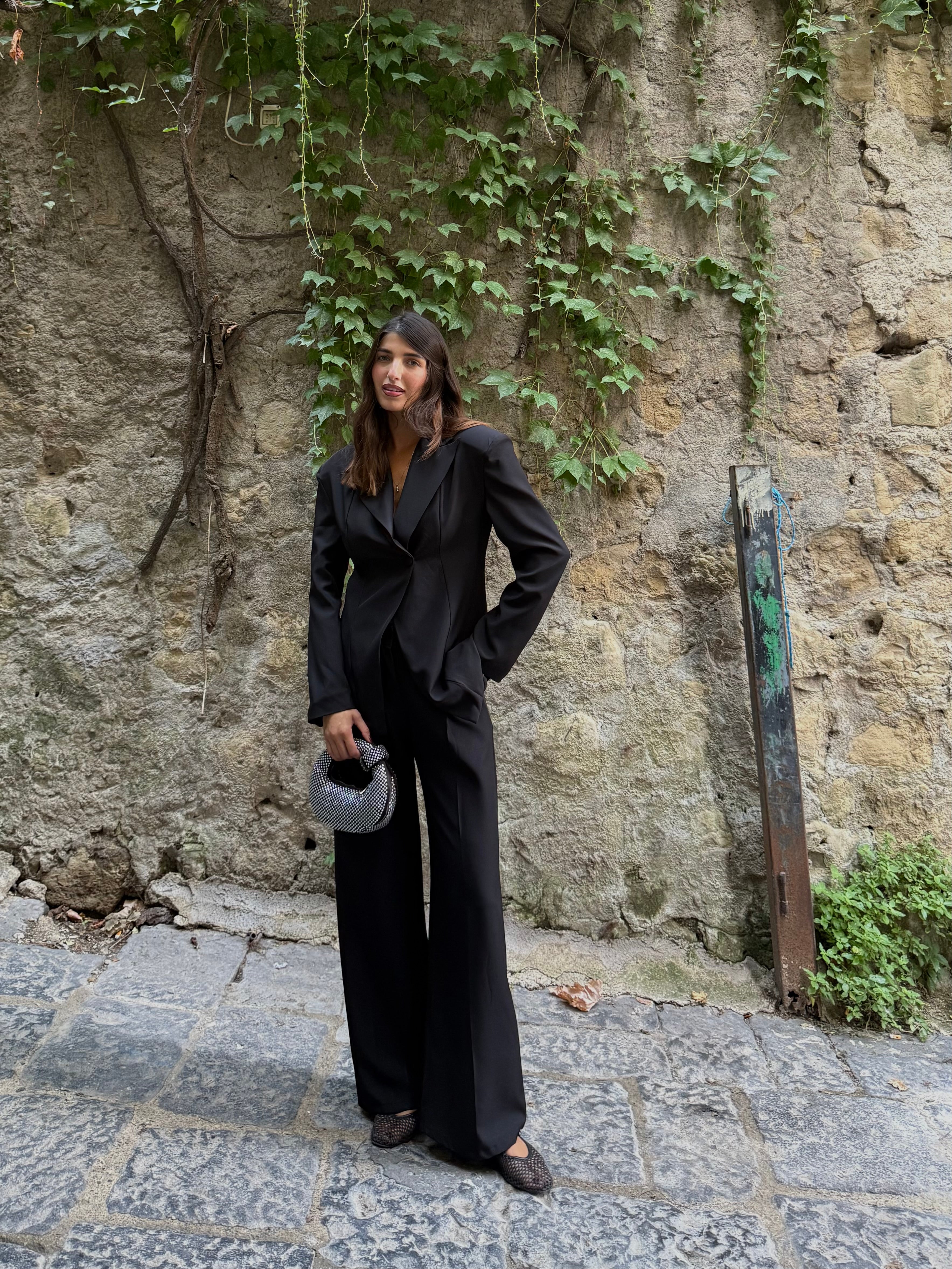 Tailleur tre pezzi nero