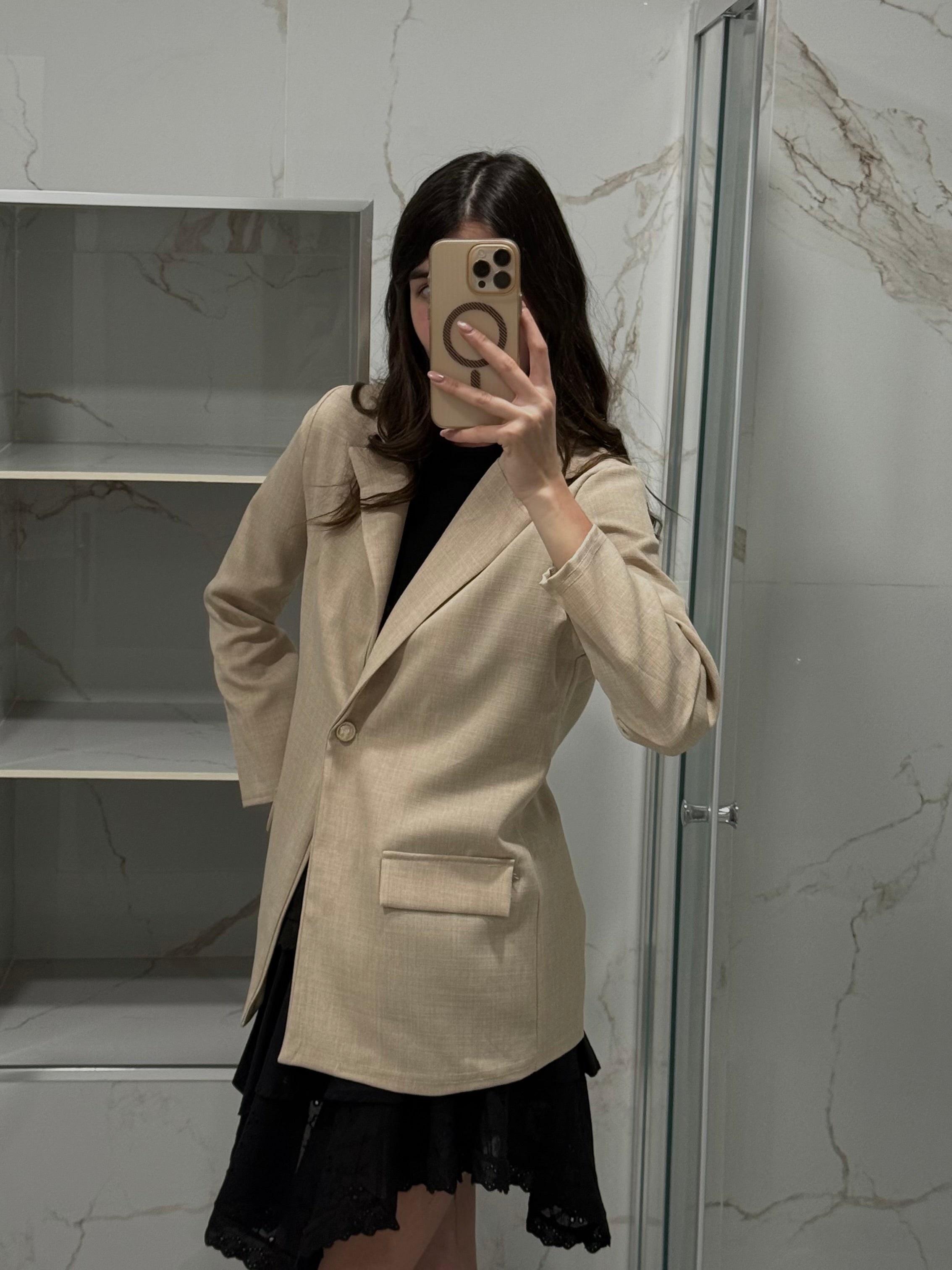 Blazer Gaia beige