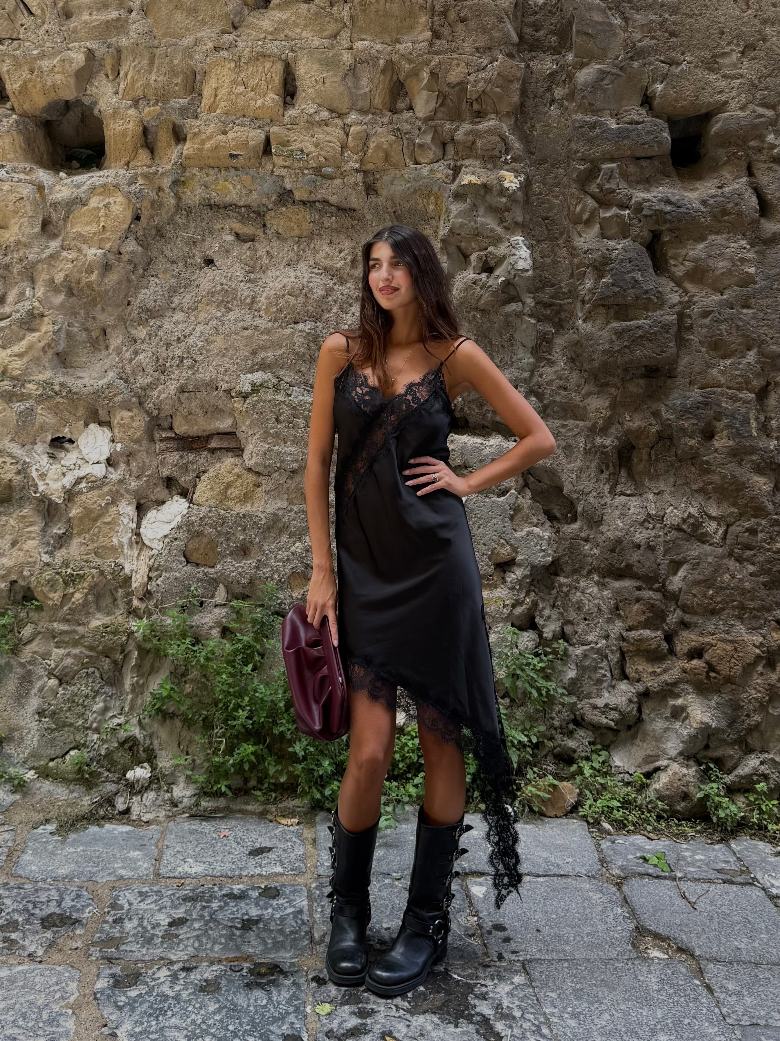 Dress pizzo