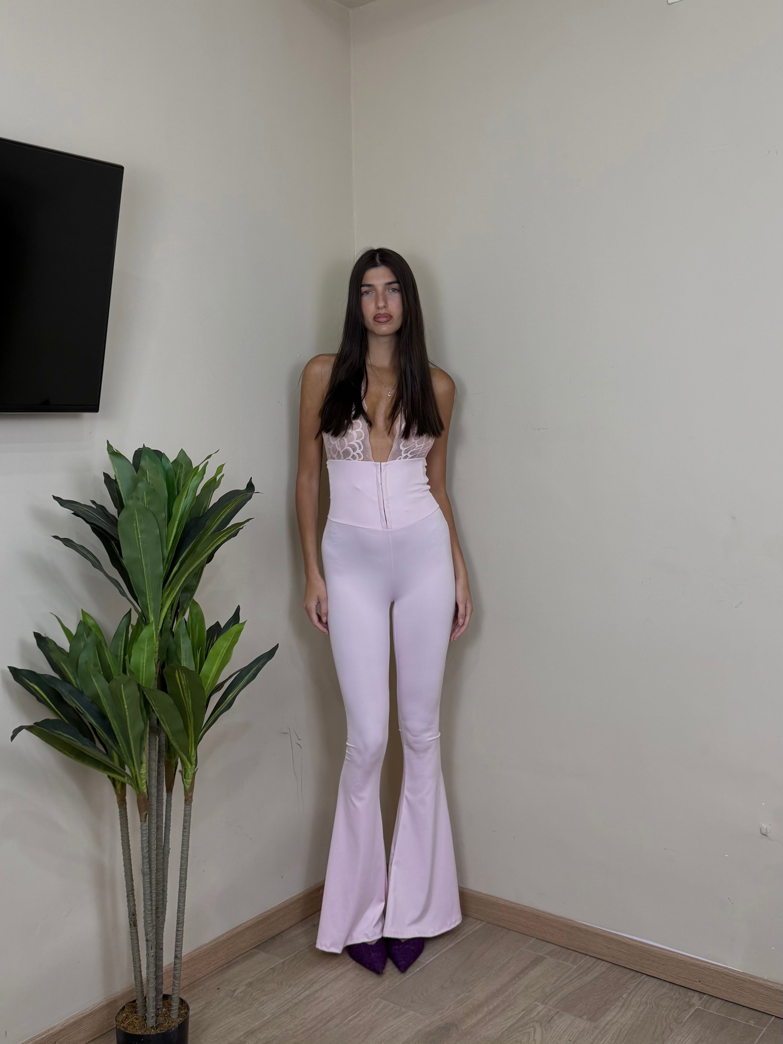 Jumpsuite Barbi rosa