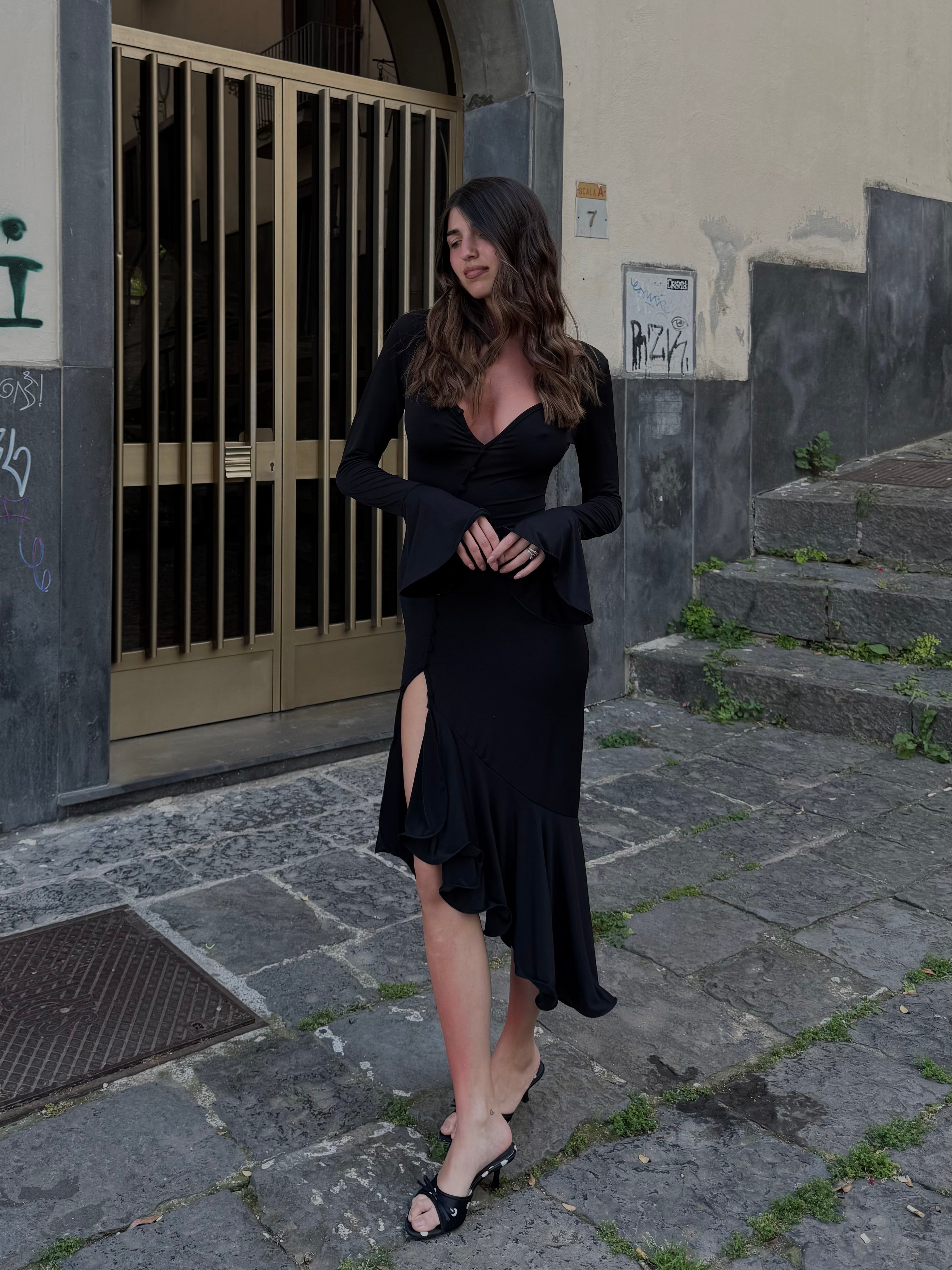 Dress Margot nero - LadyB Shop Online