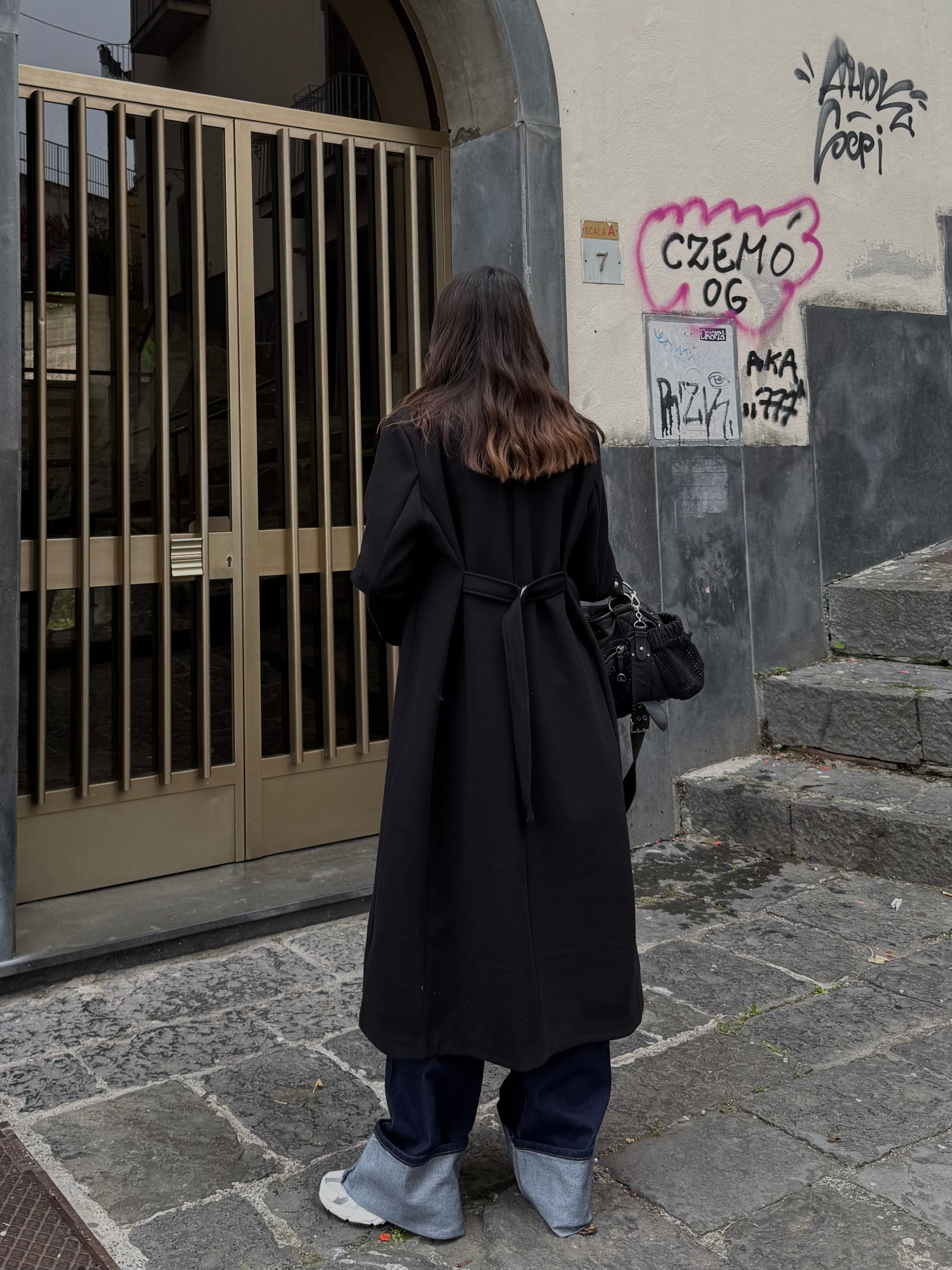 Cappotto Zar nero