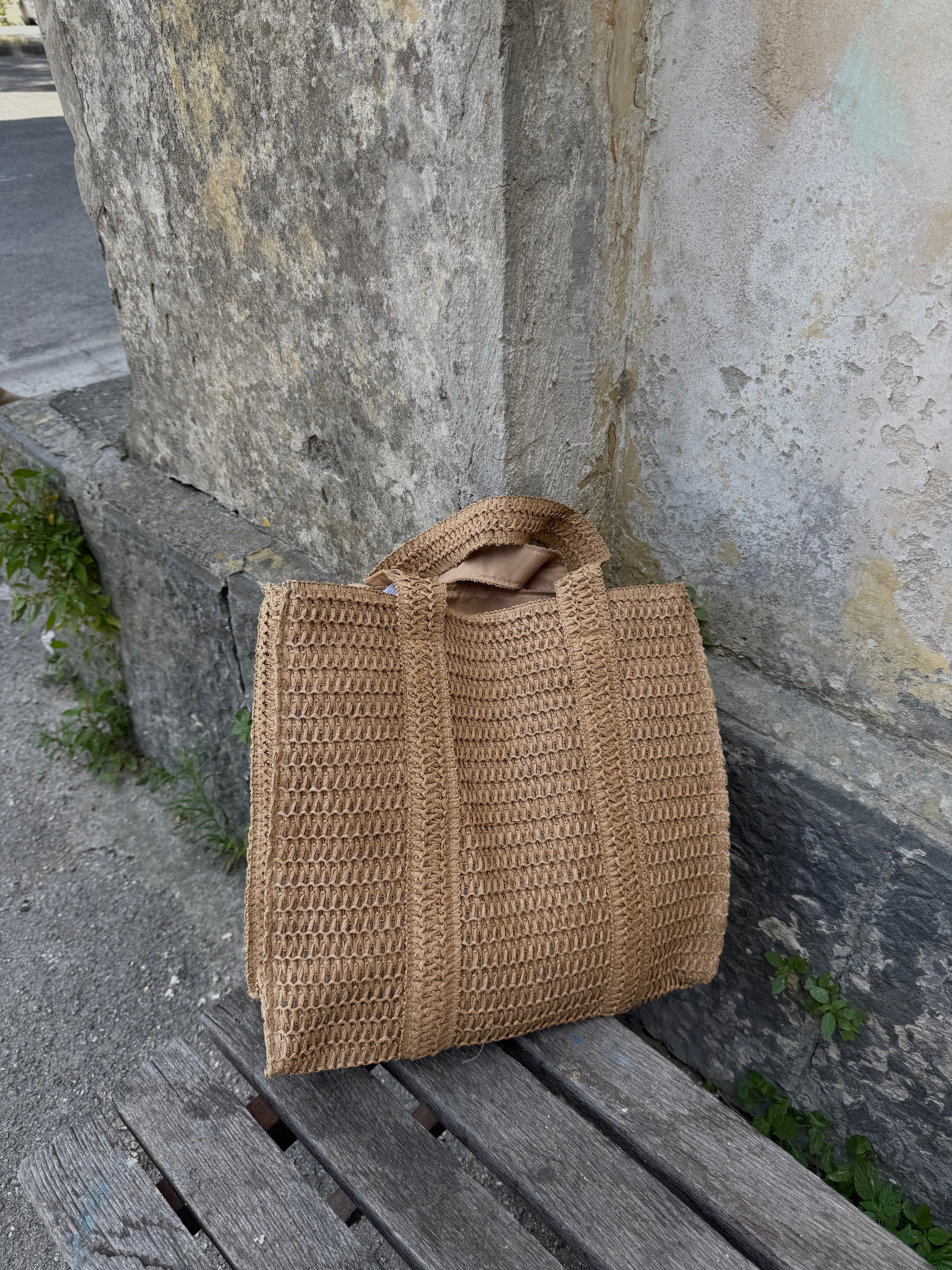 Borsa in paglia