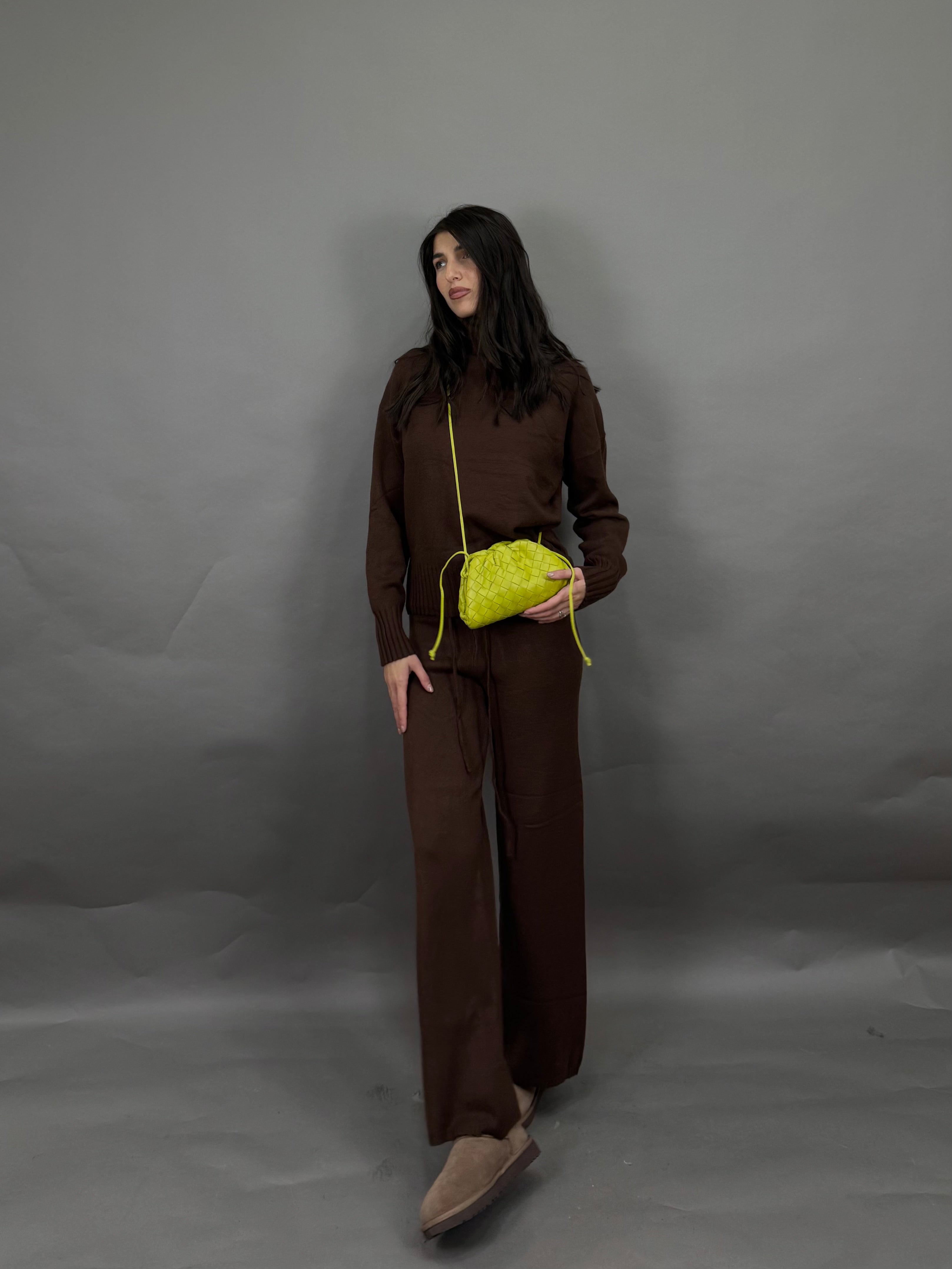 Coordinato winter marrone