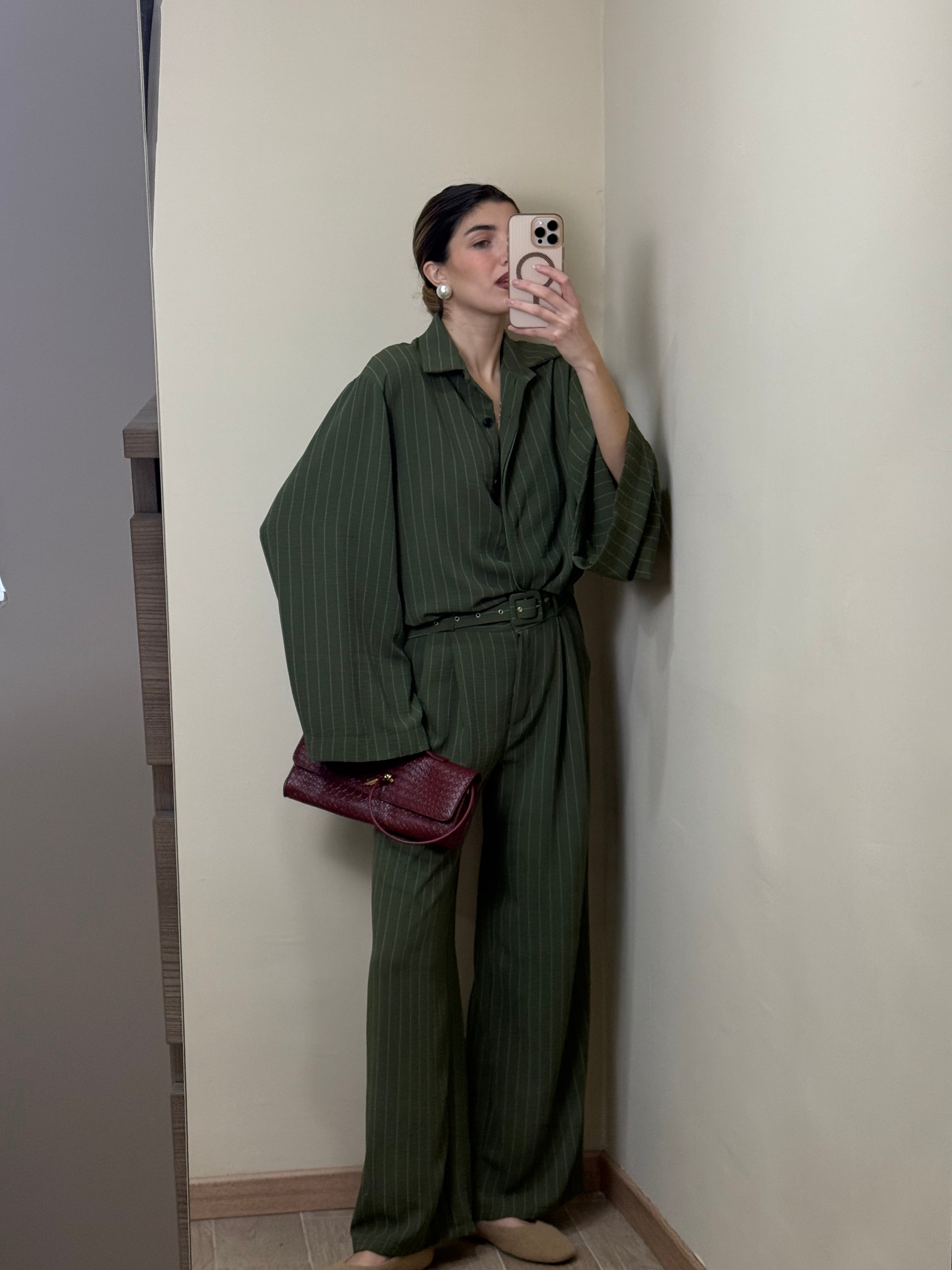 Coordinato Comfy e Chic verde - LadyB Shop Online