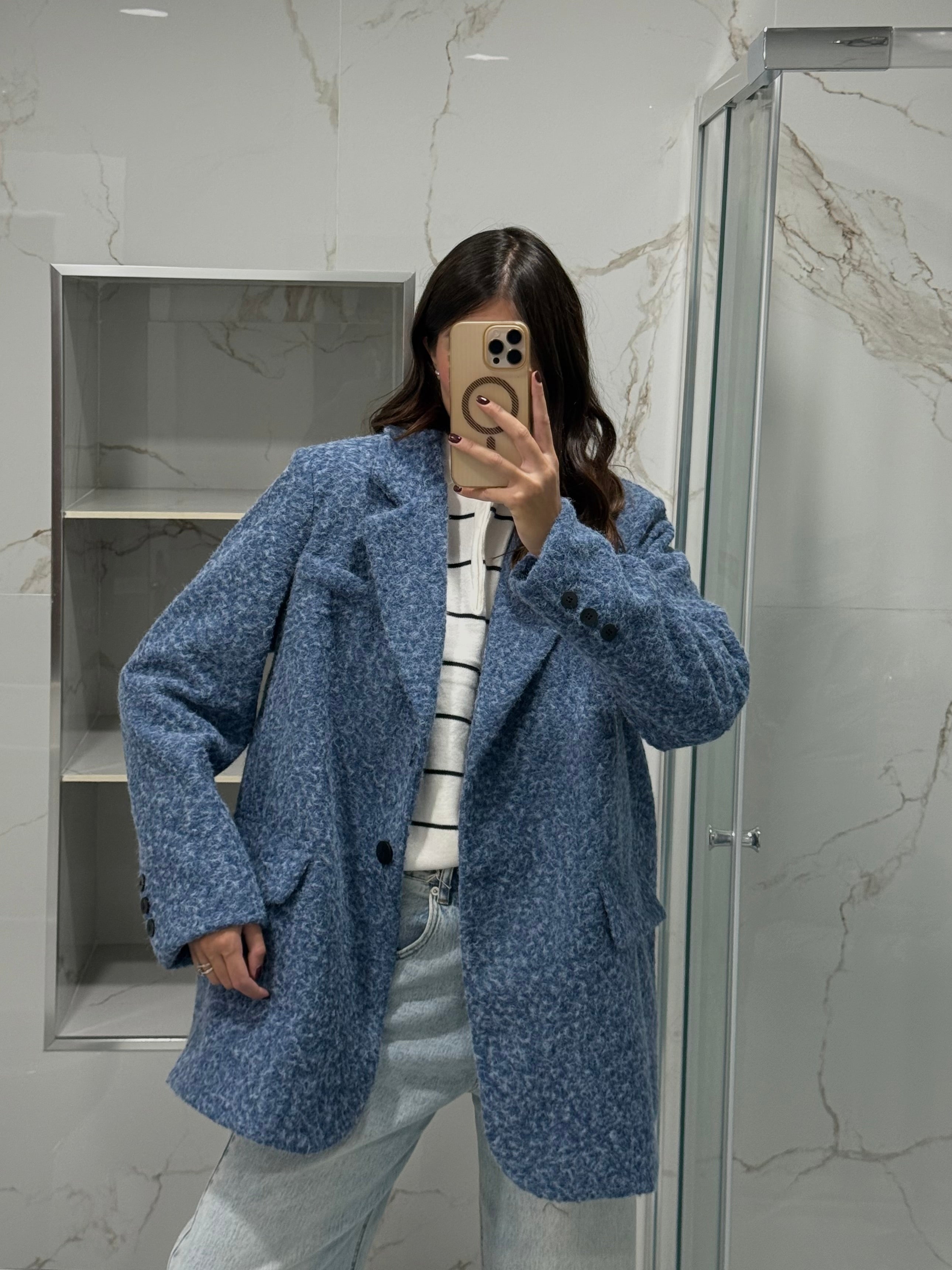 Blazer Canada azzurro