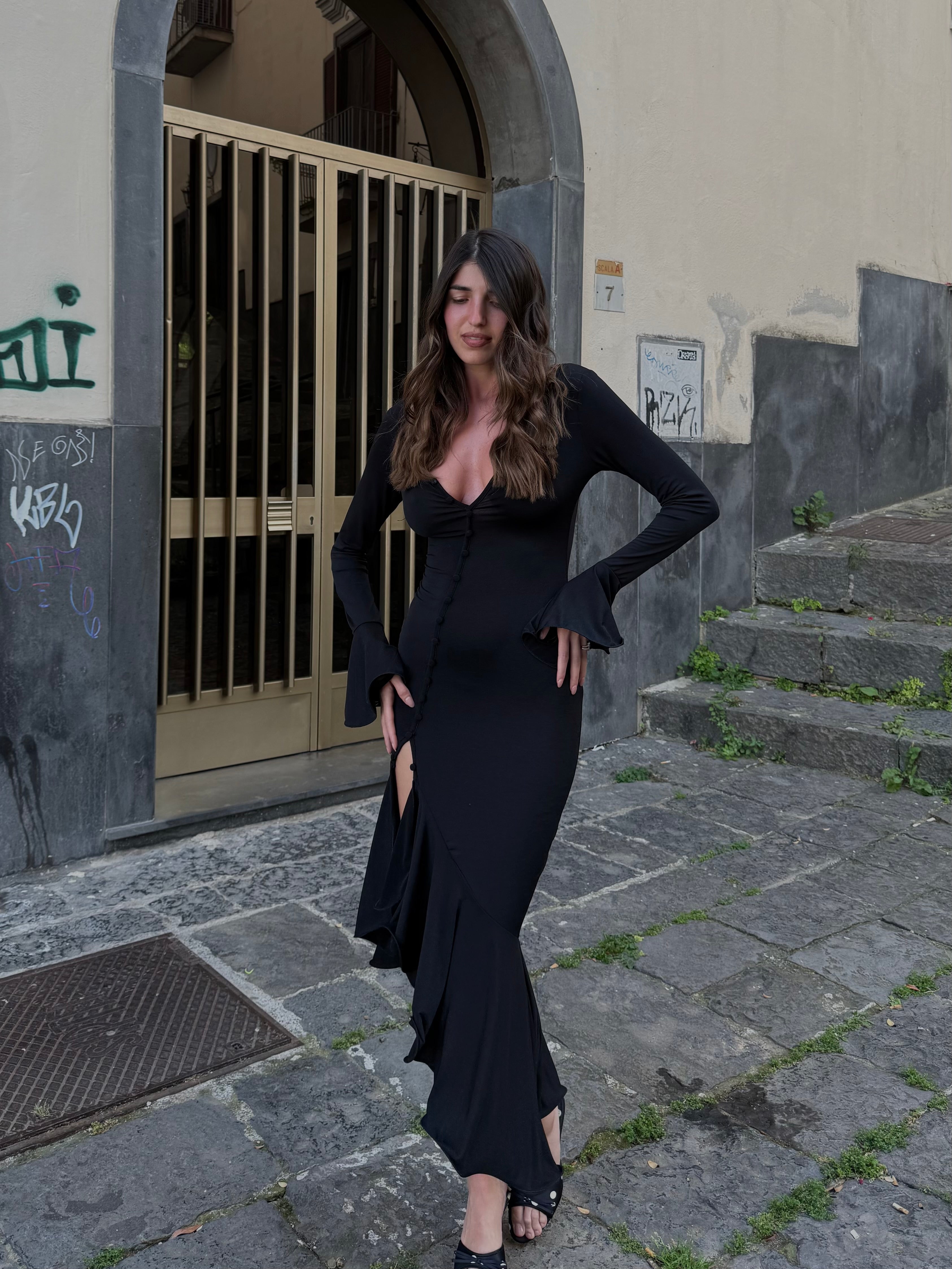 Dress Margot nero - LadyB Shop Online