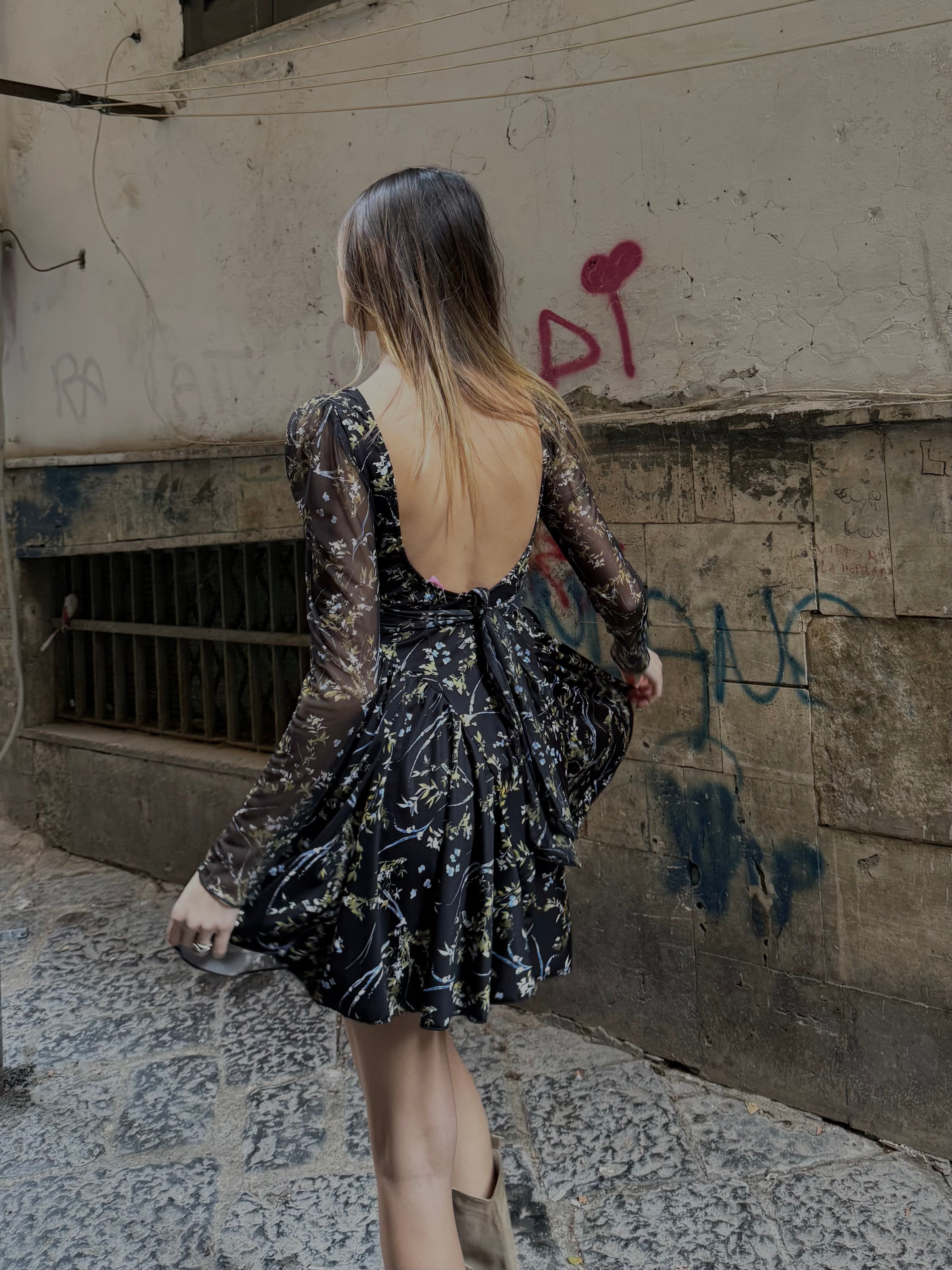 Dress Minù nero - LadyB Shop Online