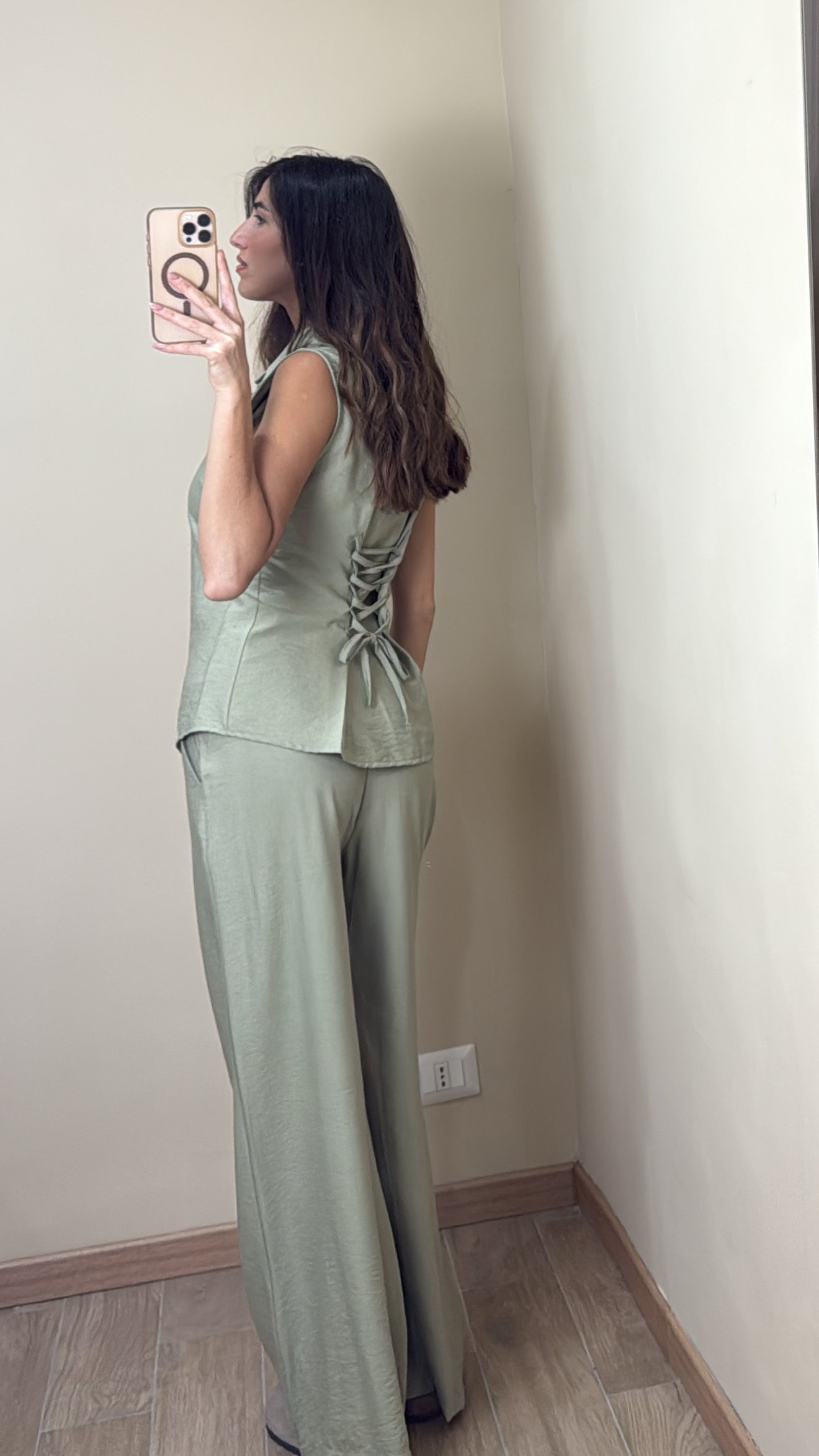 Coordinato Miller verde - LadyB Shop Online