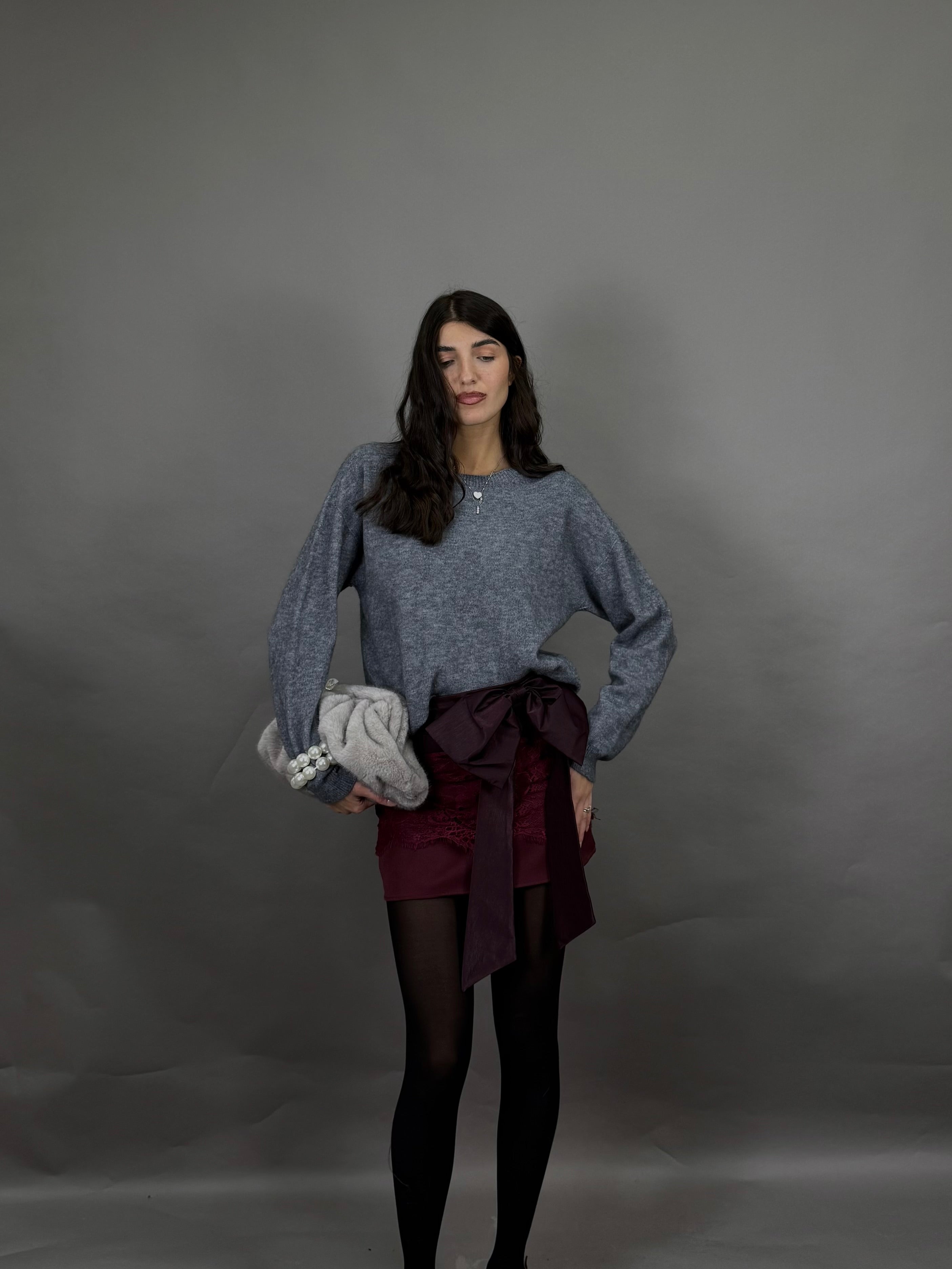 Maglione Lori grigio