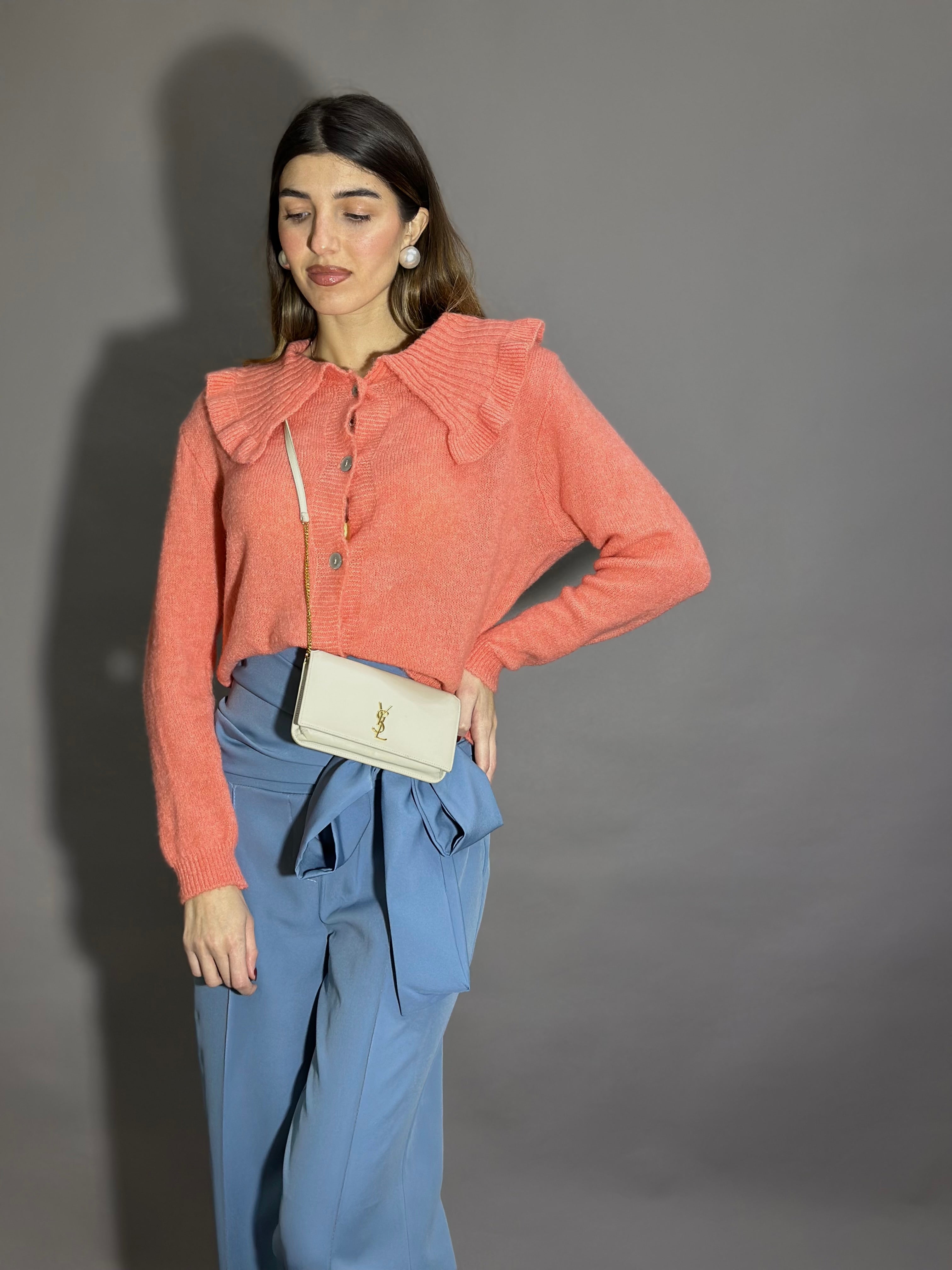 Cardigan colletto pesca - LadyB Shop Online