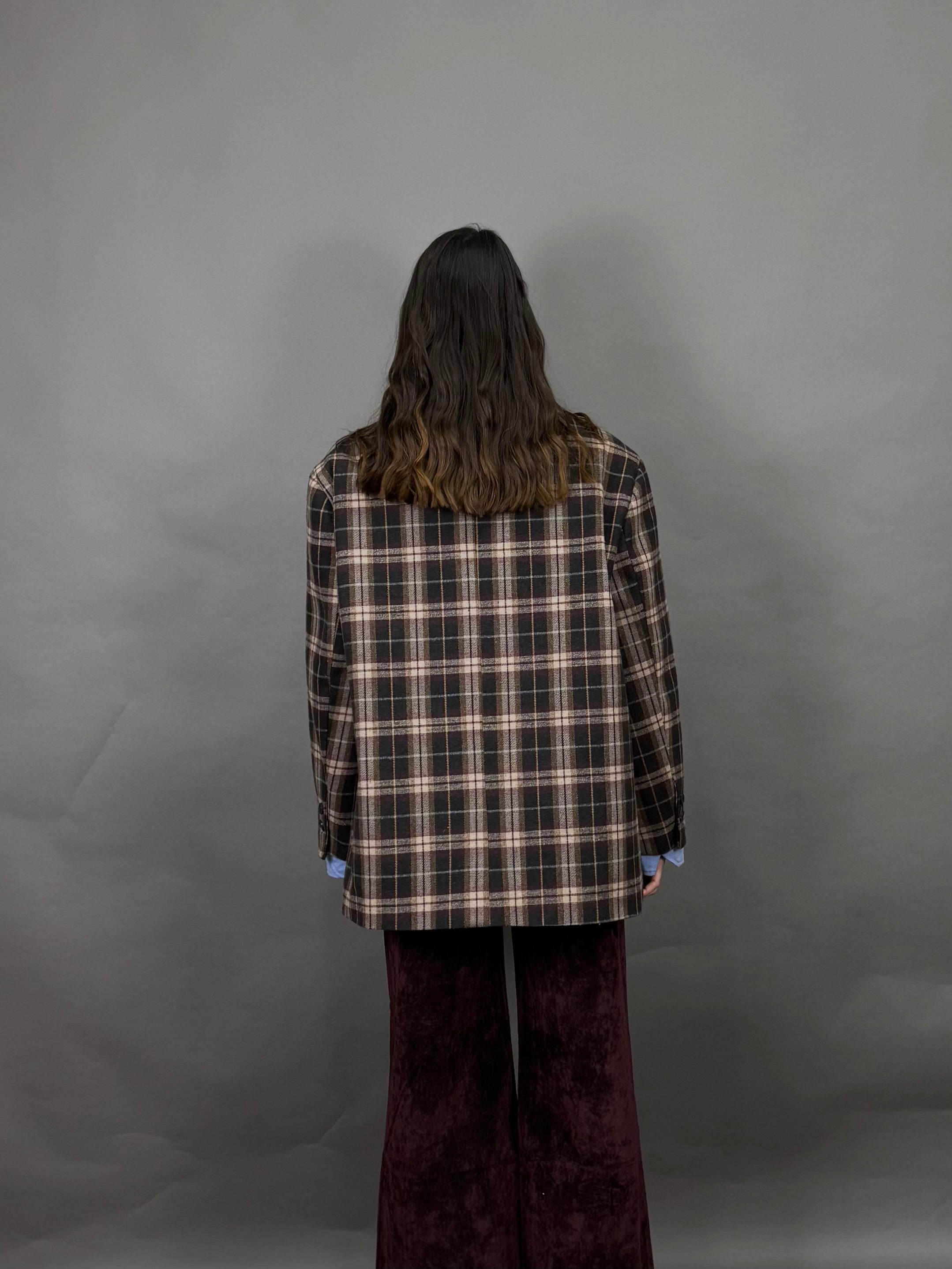 Blazer lumina quadri