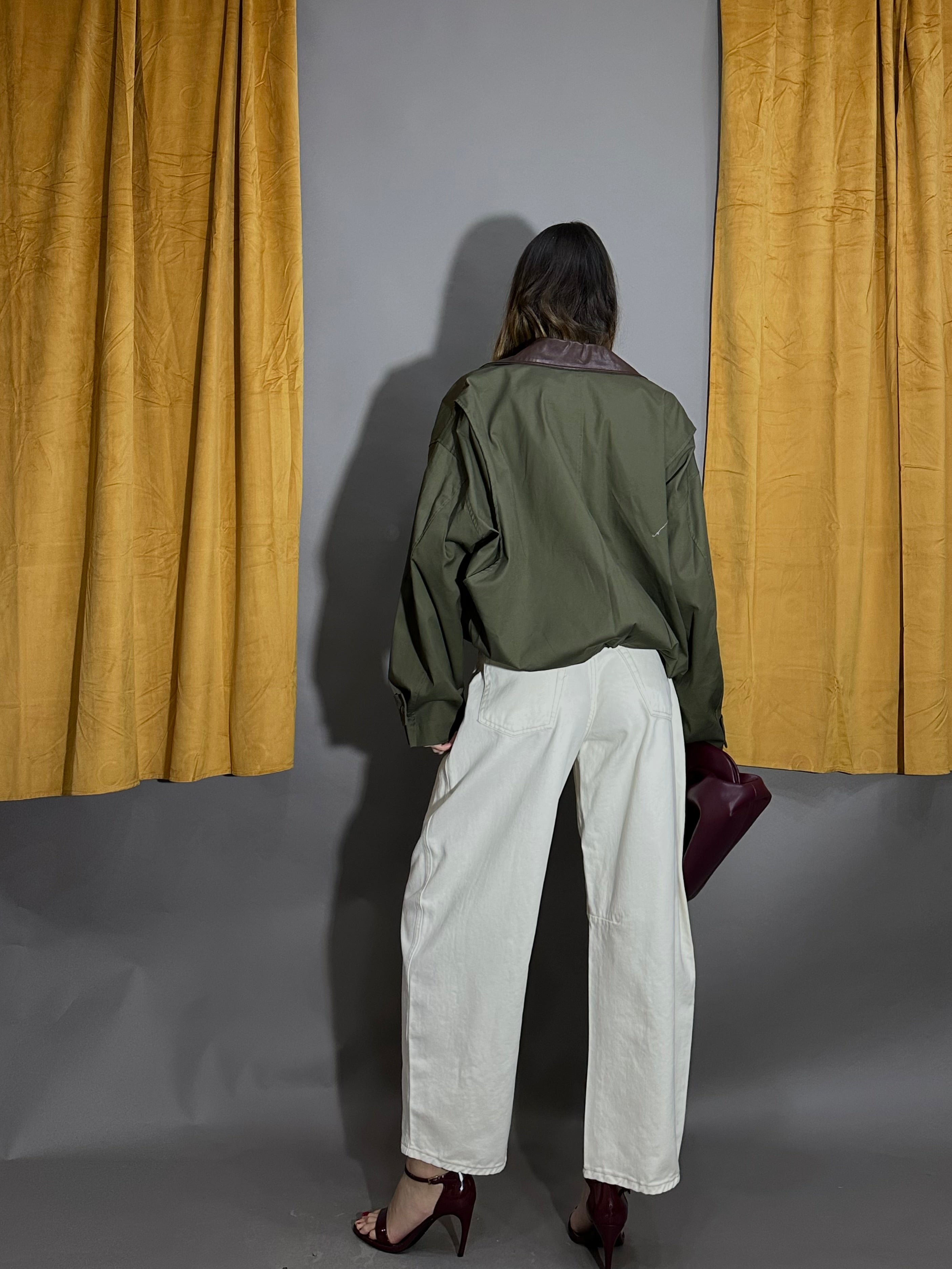 Trench lumina verde - LadyB Shop Online