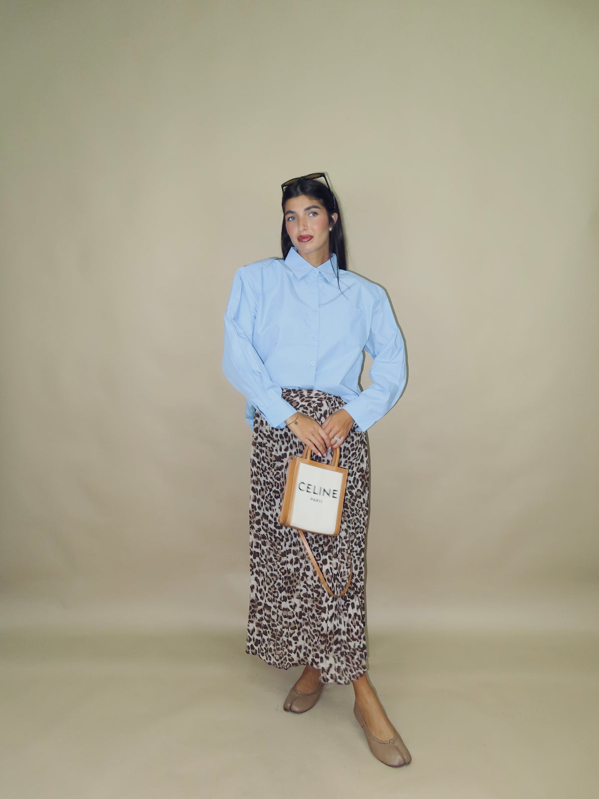 Camicia maxi spallina