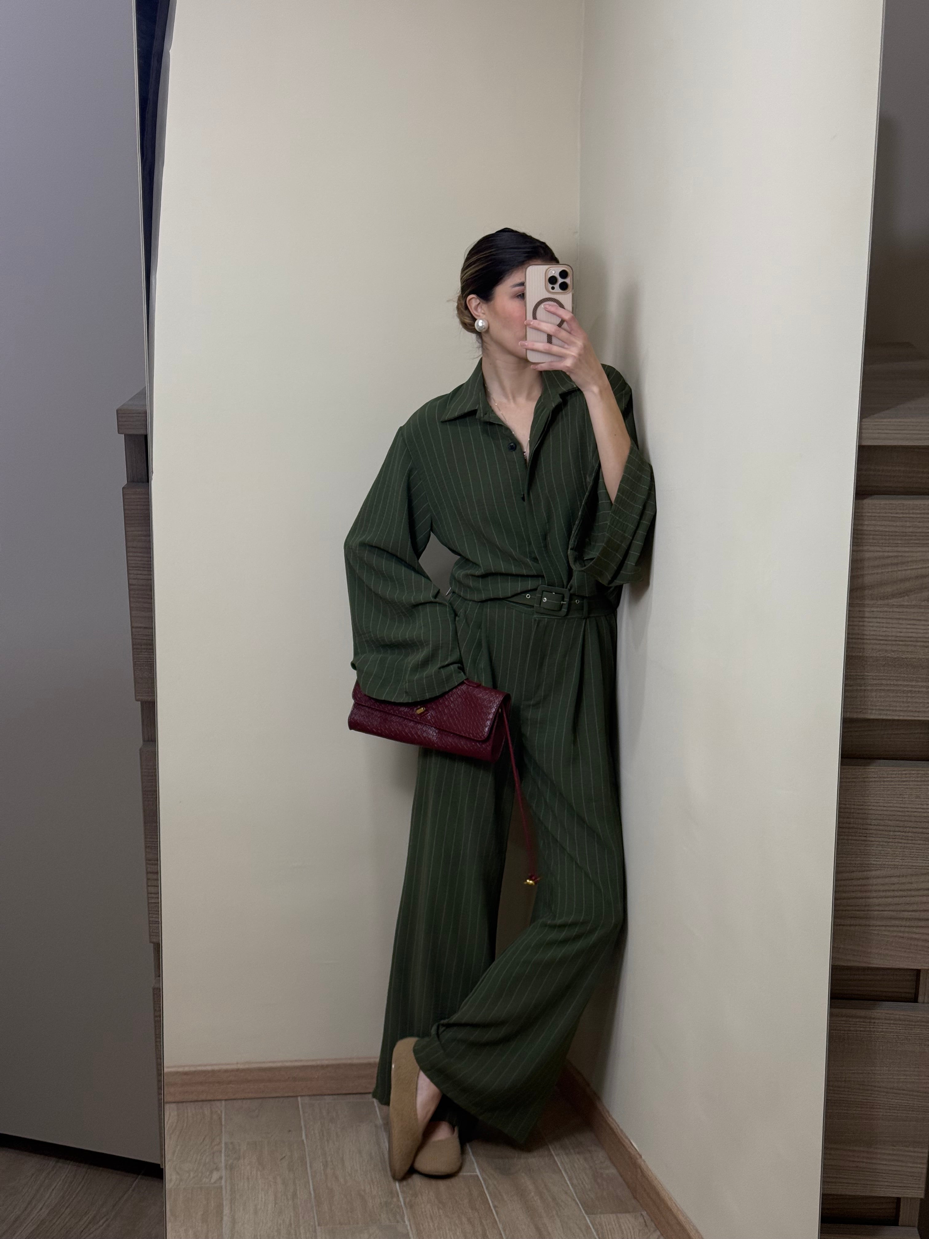 Coordinato Comfy e Chic verde - LadyB Shop Online