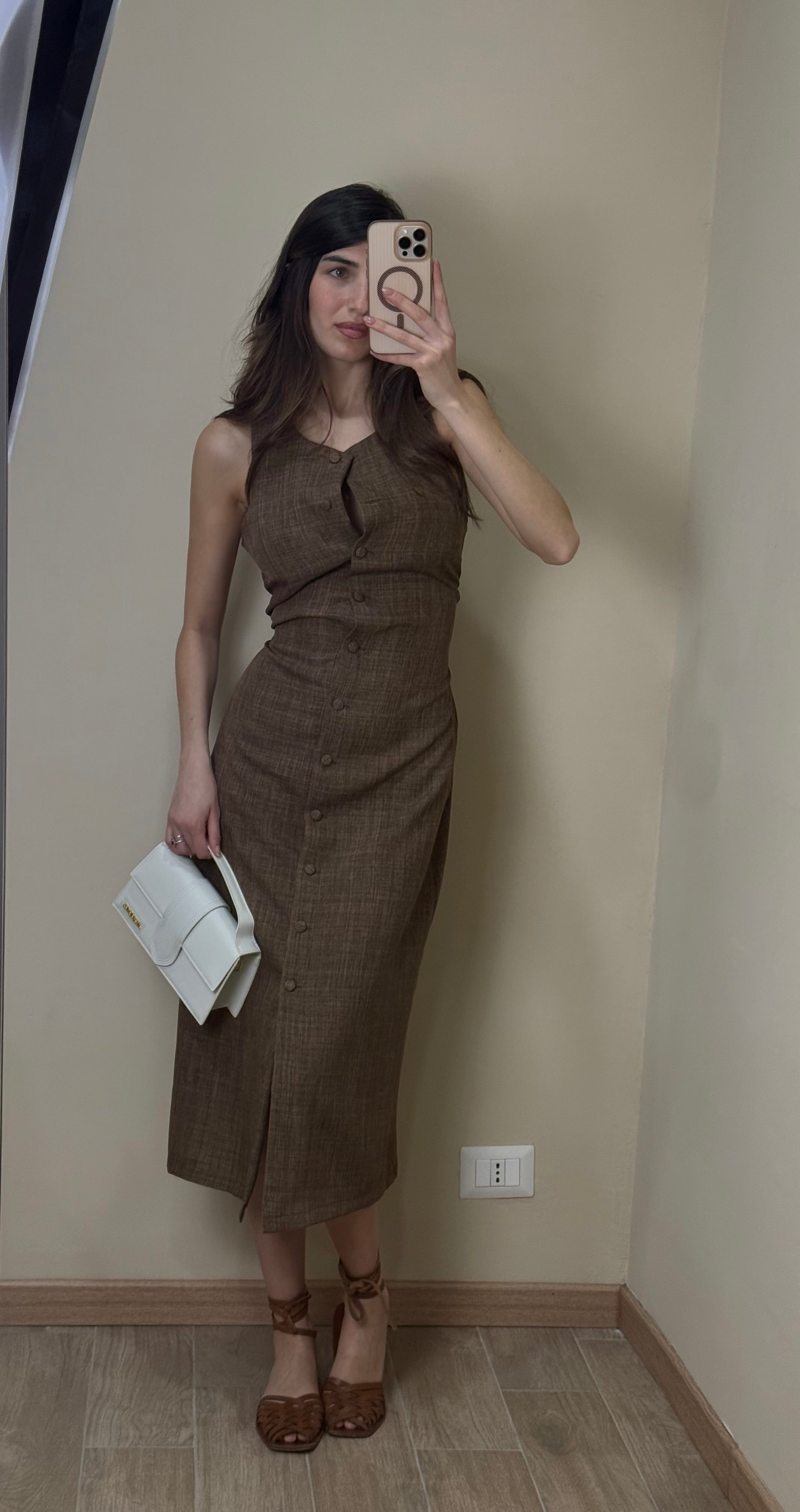 Dress Jac marrone - LadyB Shop Online