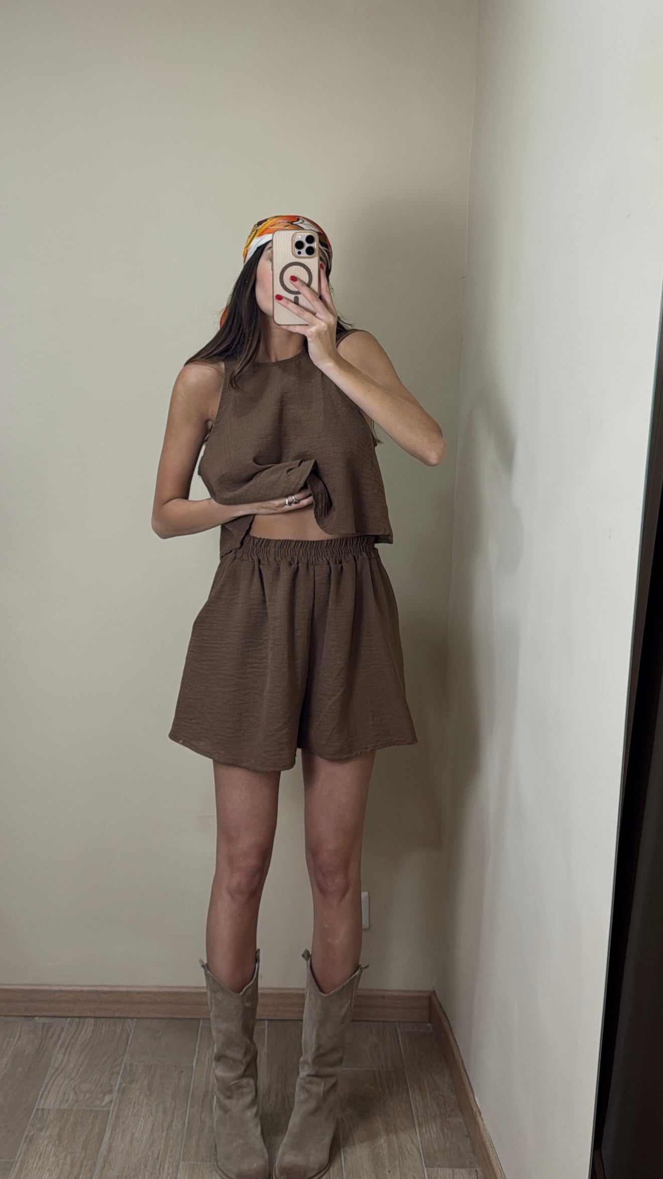 Coordinato Minorca marrone - LadyB Shop Online