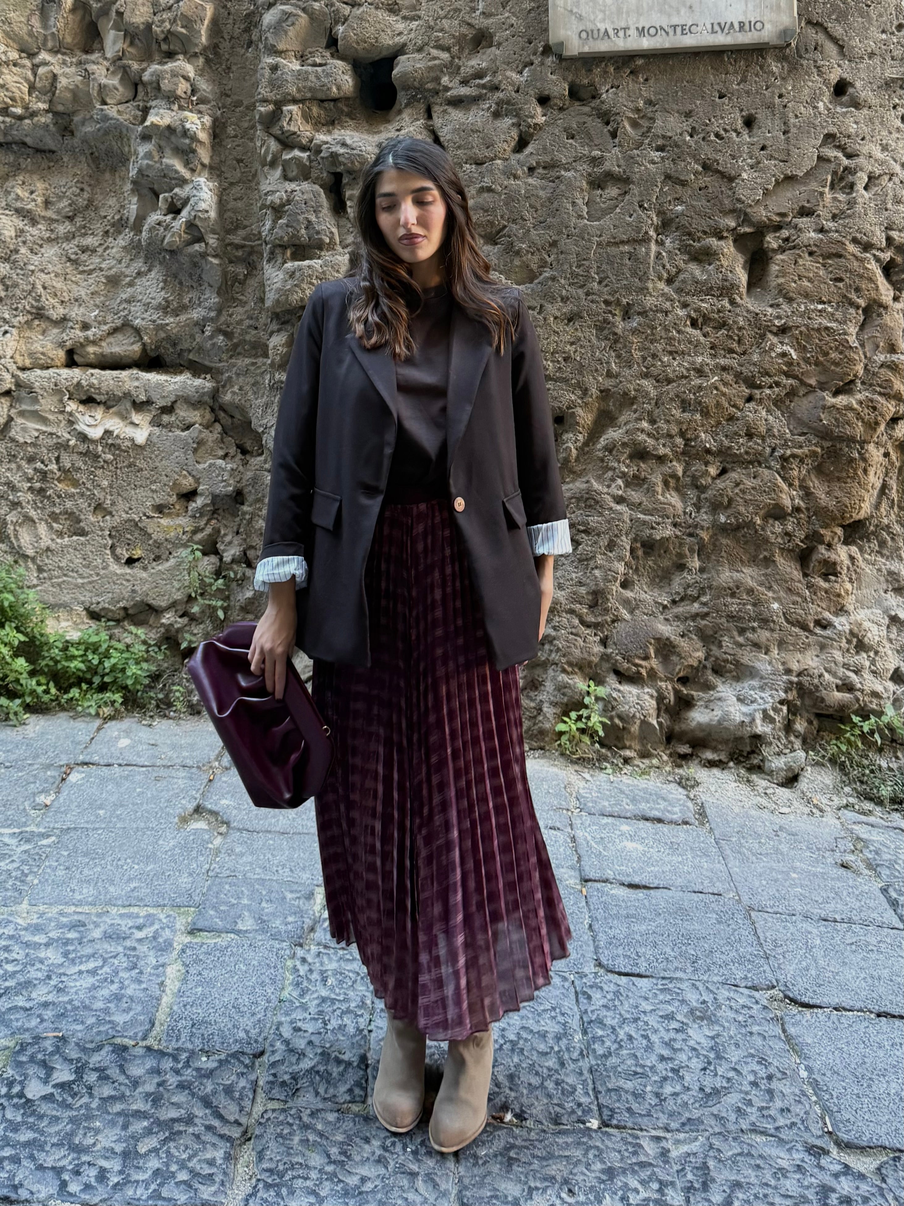 Blazer Andrea marrone