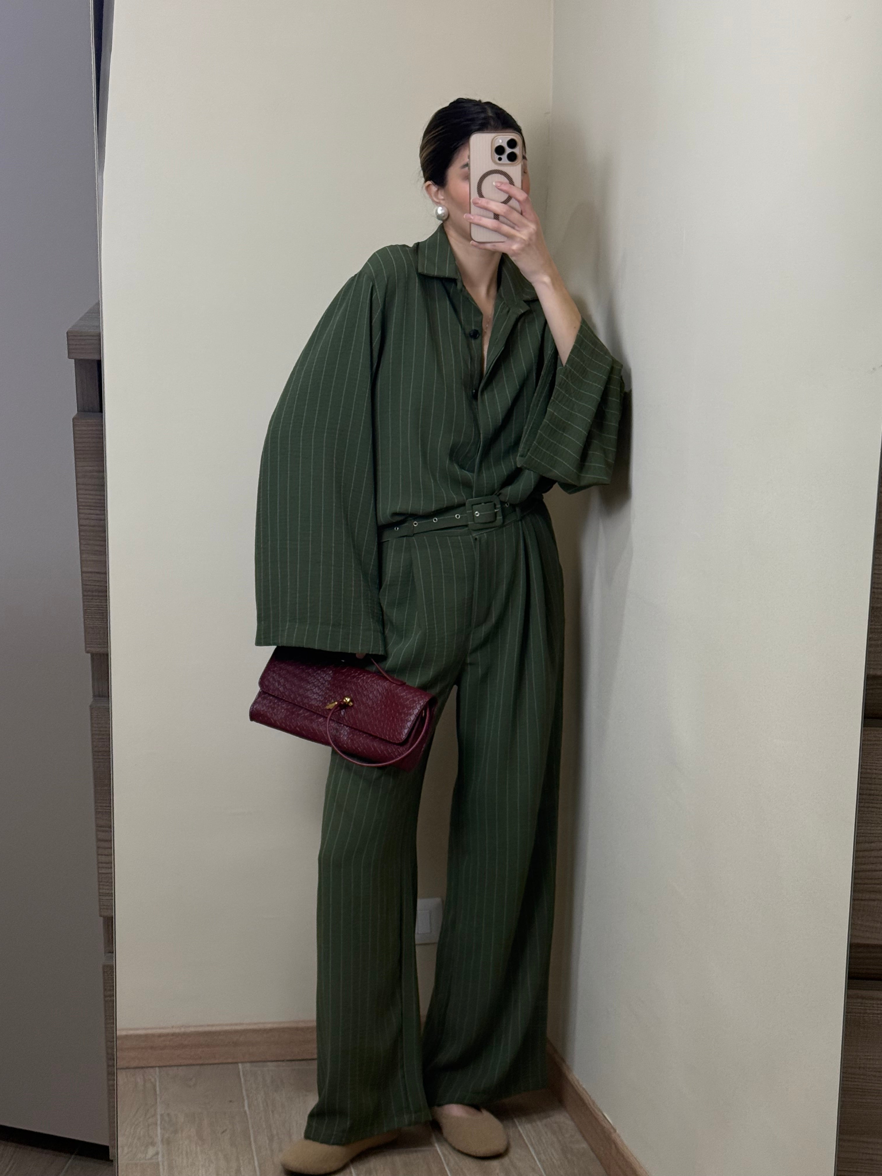 Coordinato Comfy e Chic verde - LadyB Shop Online