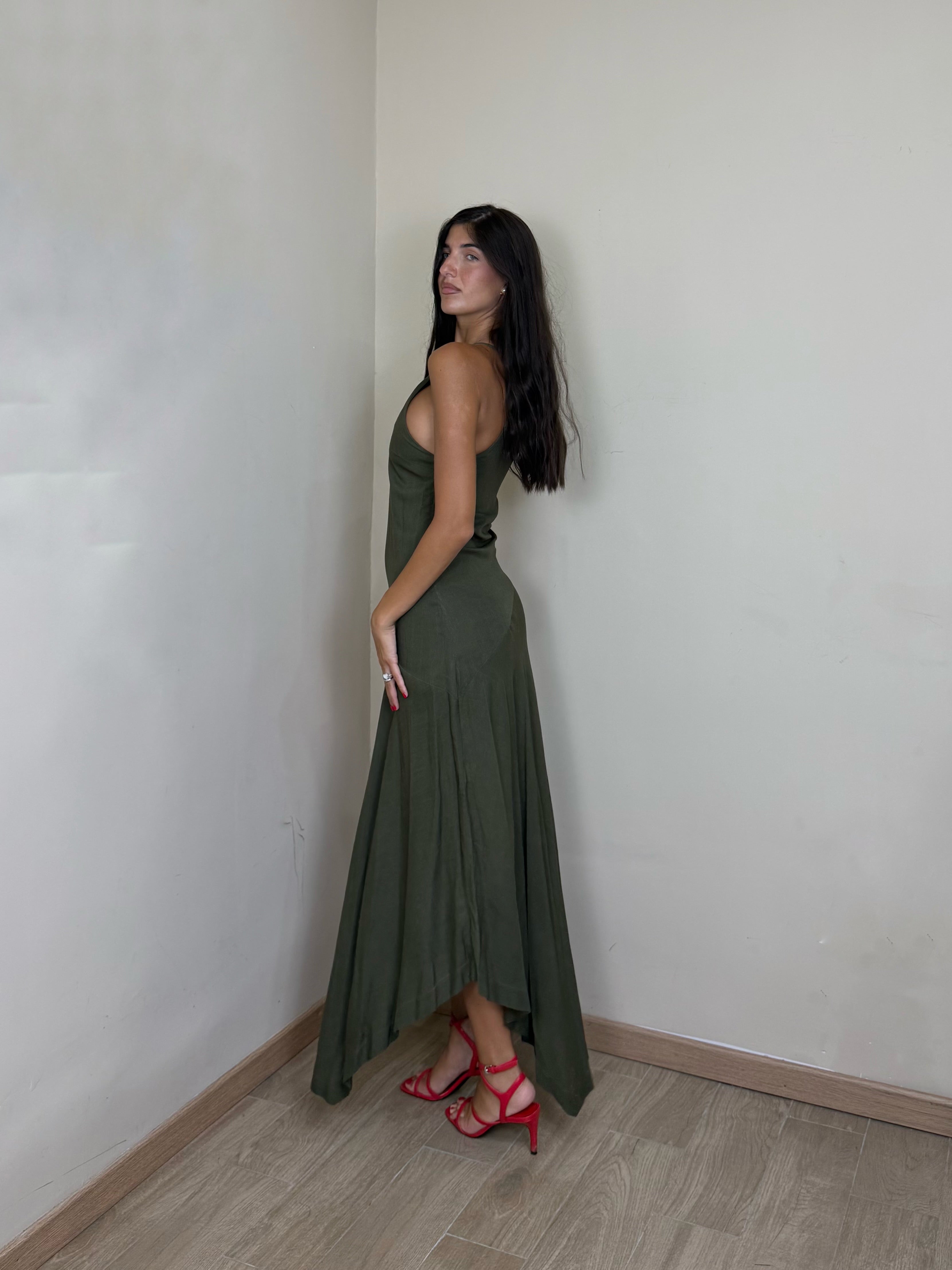 Dress in Lino by Lumina