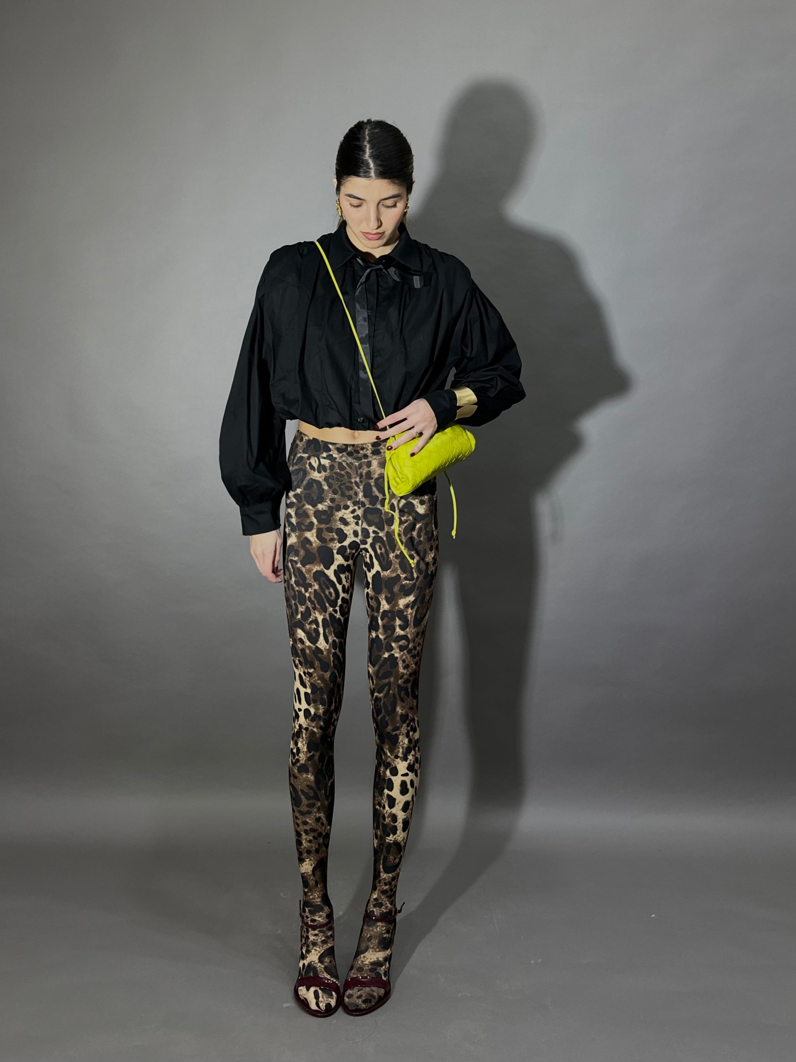 Camicia sbuffo nera - LadyB Shop Online