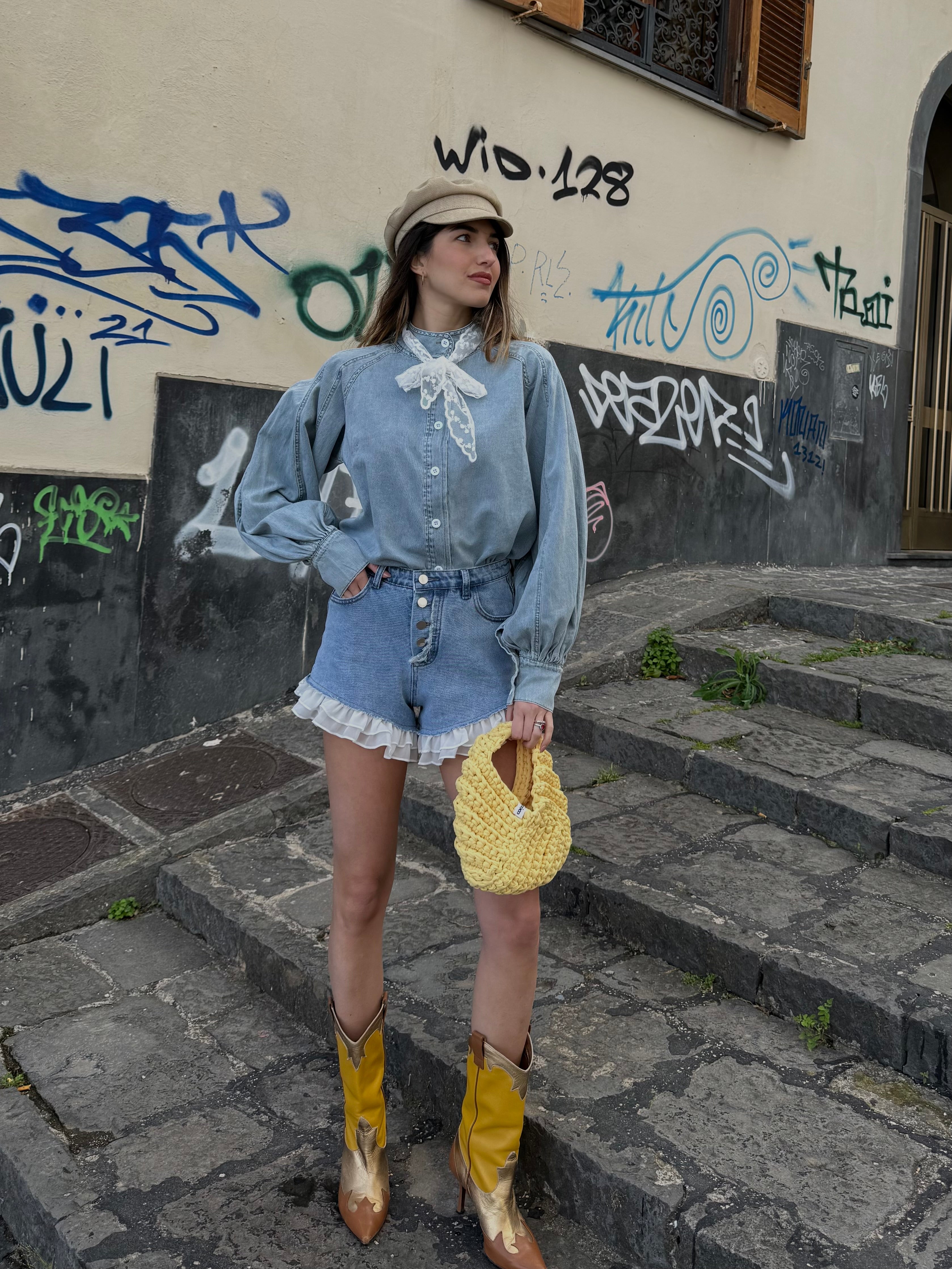 Shorts con ruches - LadyB Shop Online