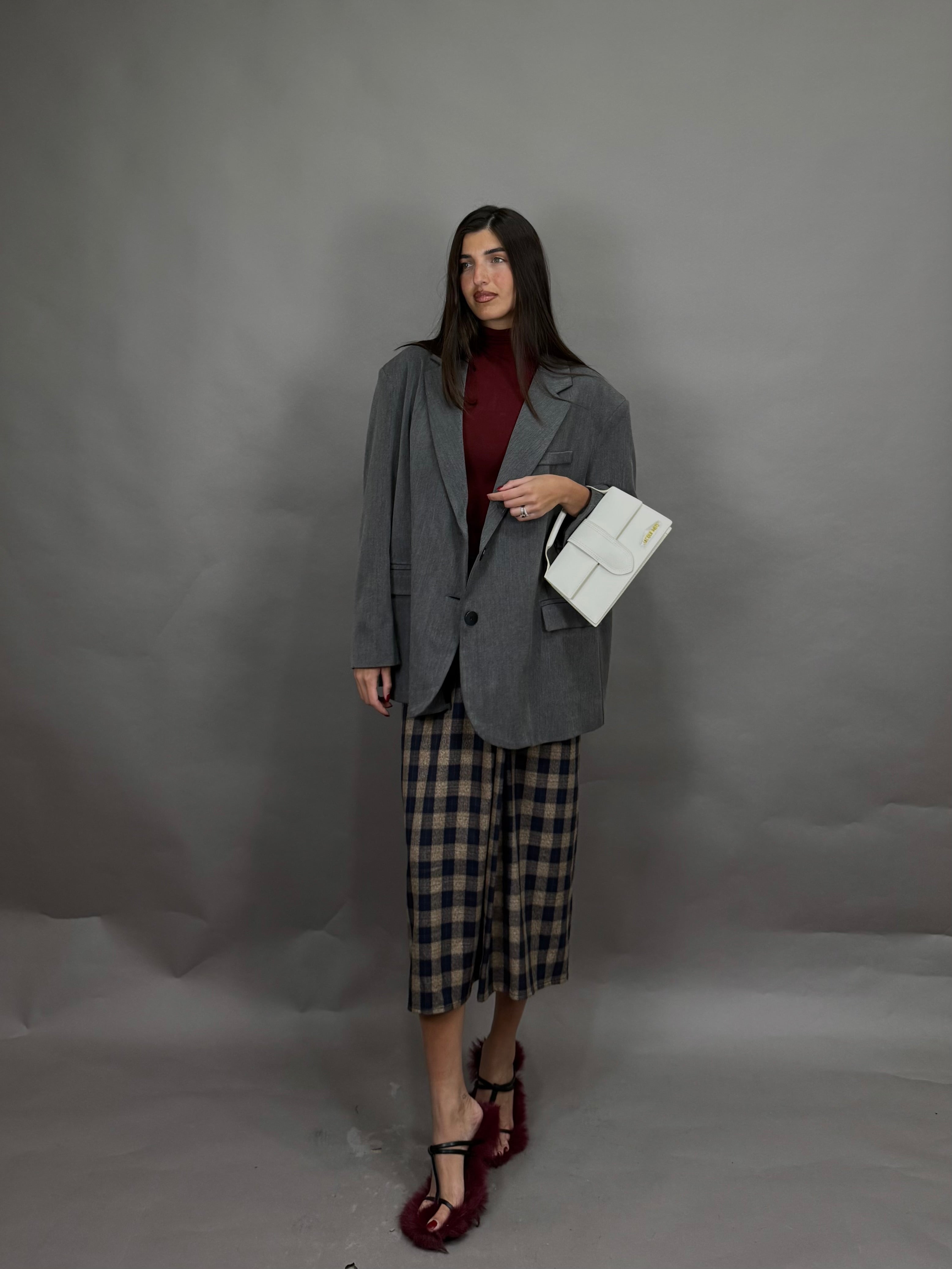 Blazer grigio lumina