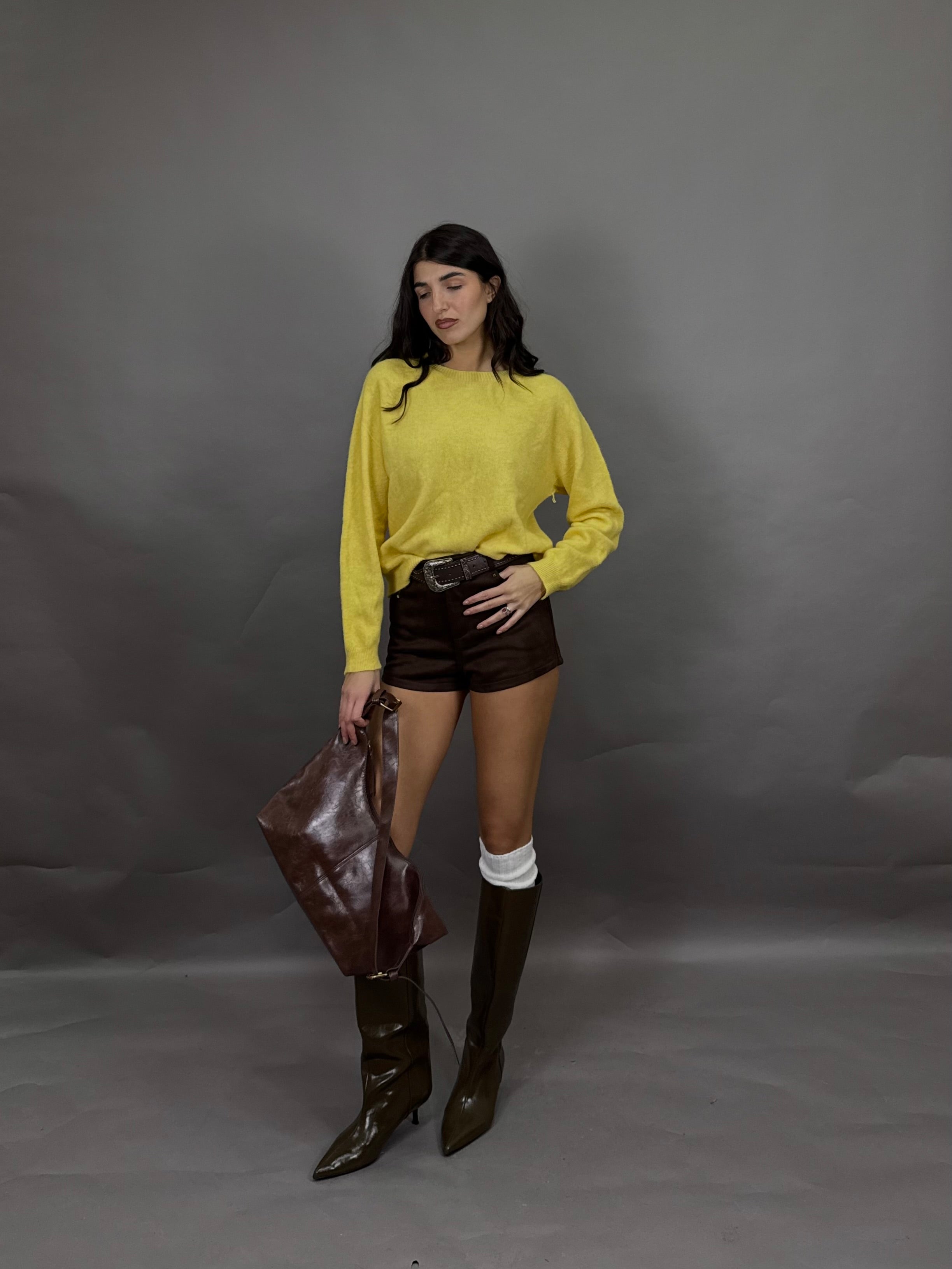Maglione Lori giallo