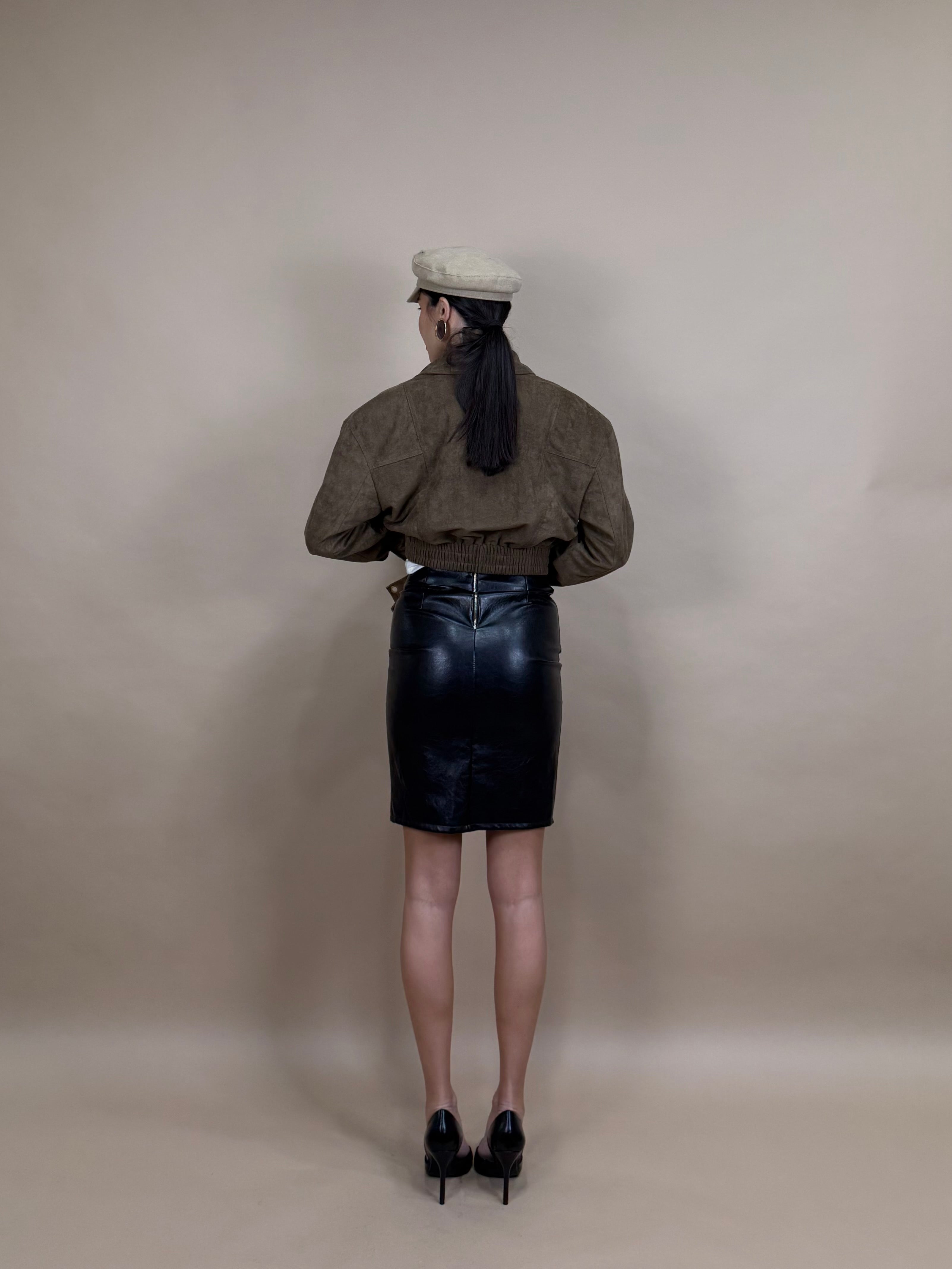 Gonna Belen in ecopelle