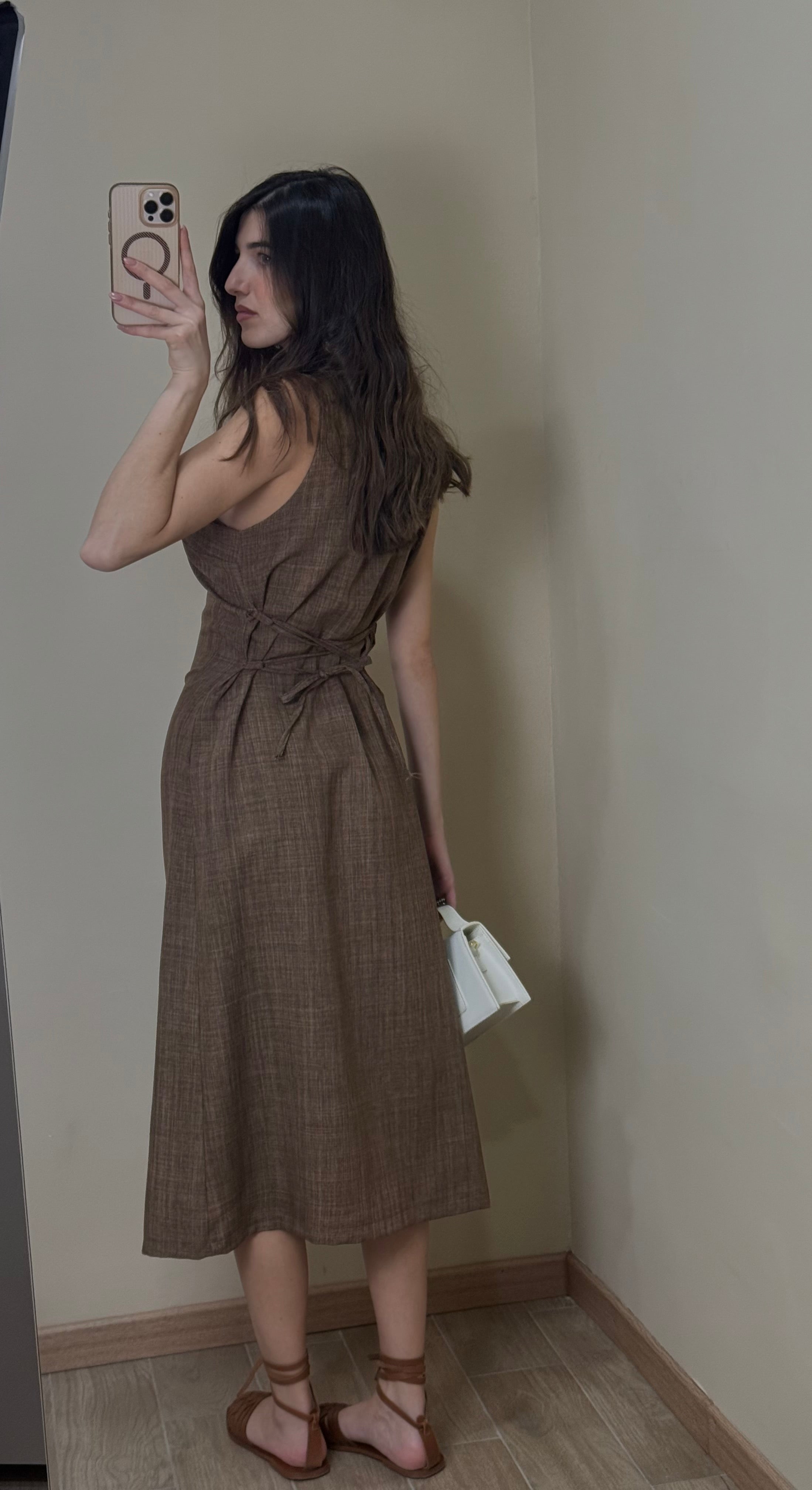 Dress Jac marrone - LadyB Shop Online