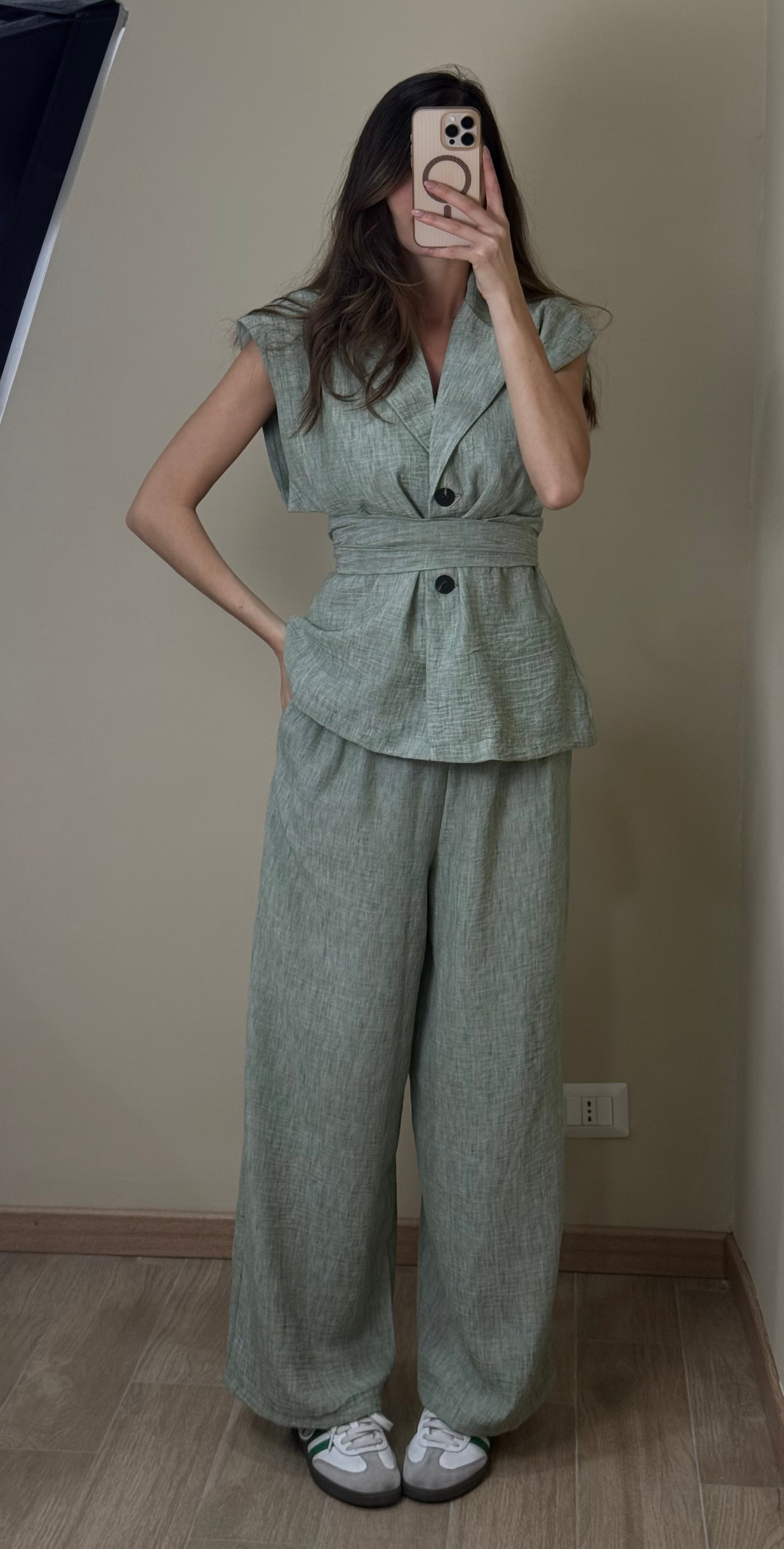 Tailleur Jane verde