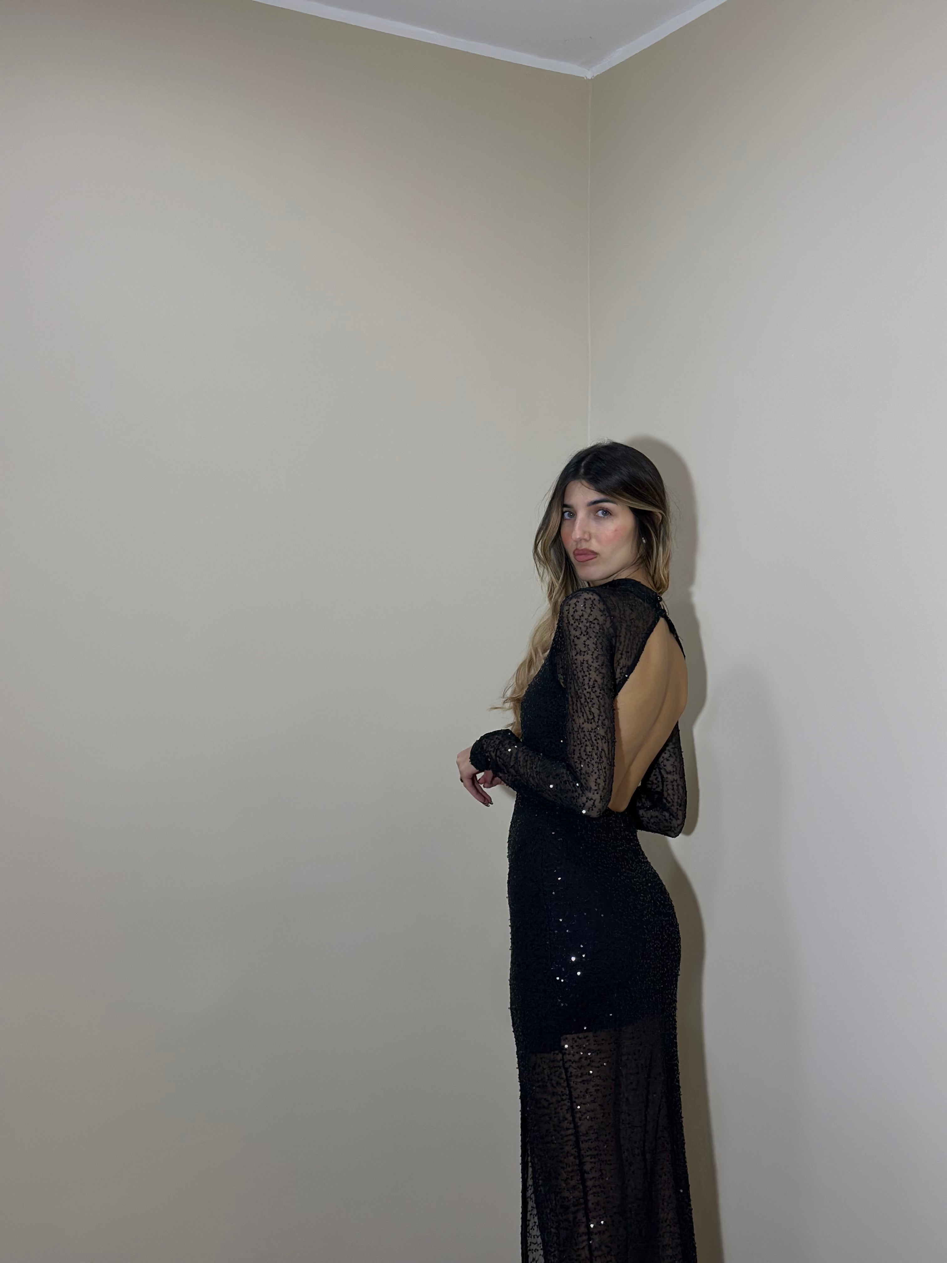 Dress New Year nero - LadyB Shop Online