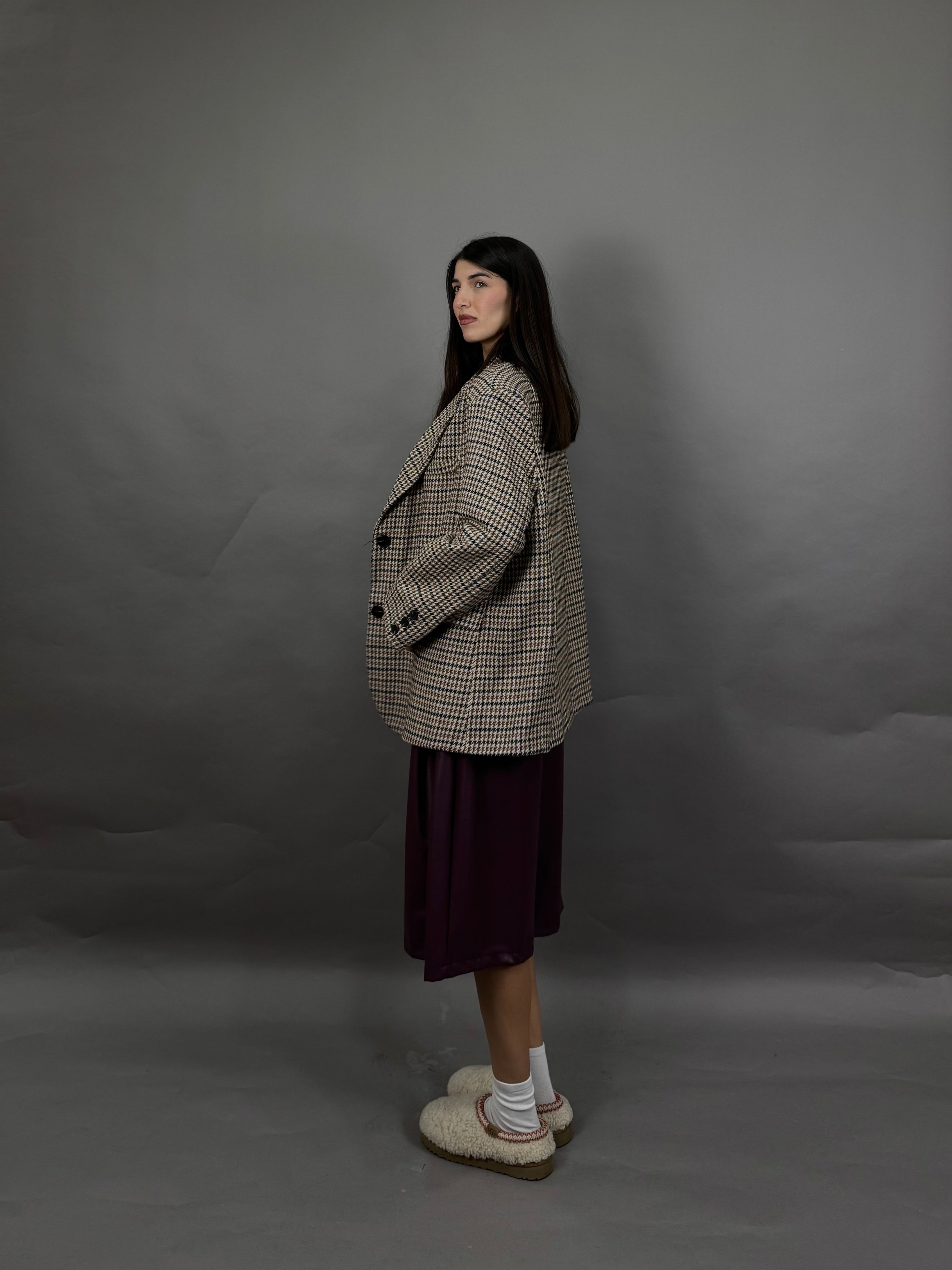 Blazer peso cappotto over