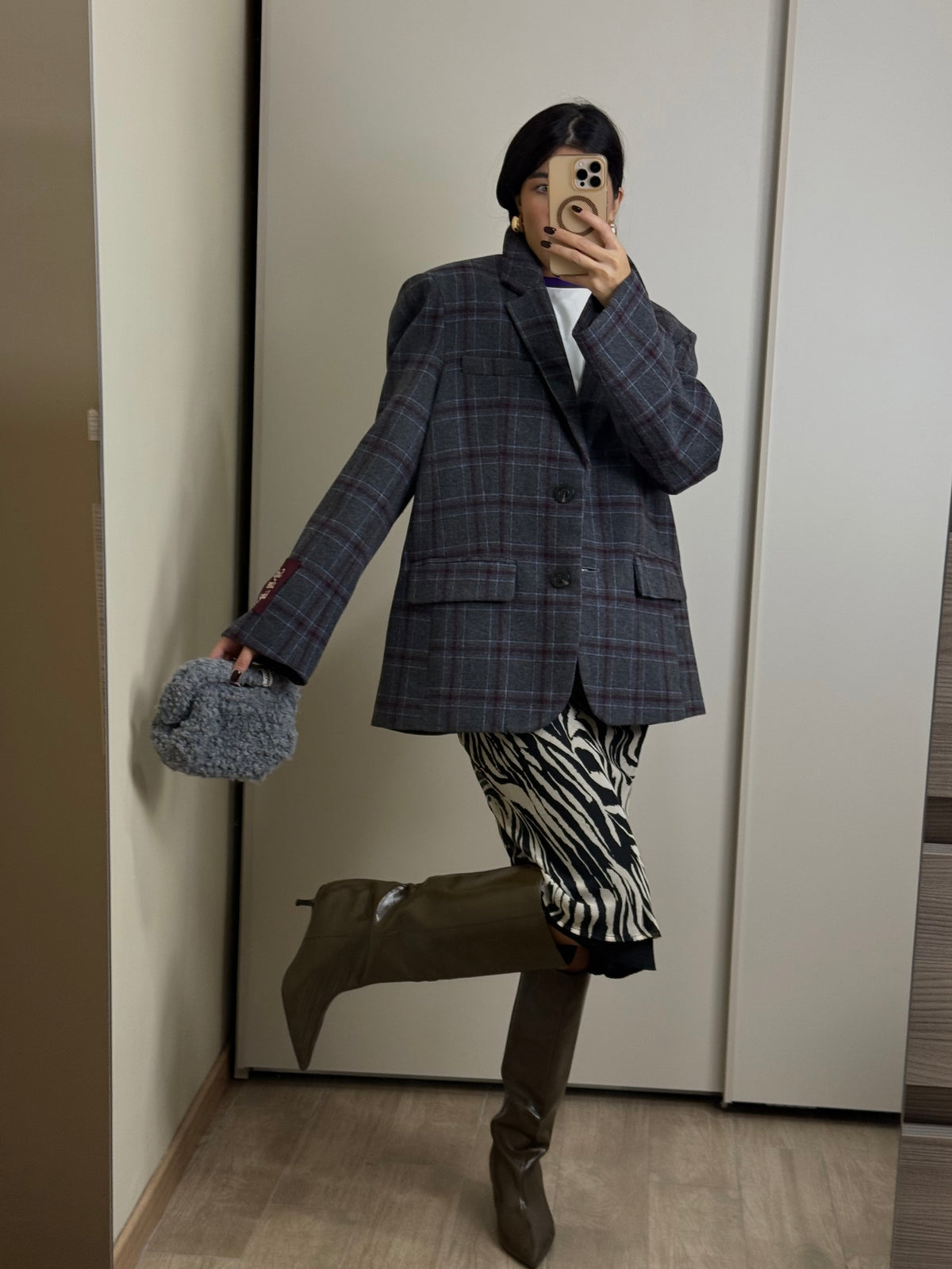 Blazer in lana college